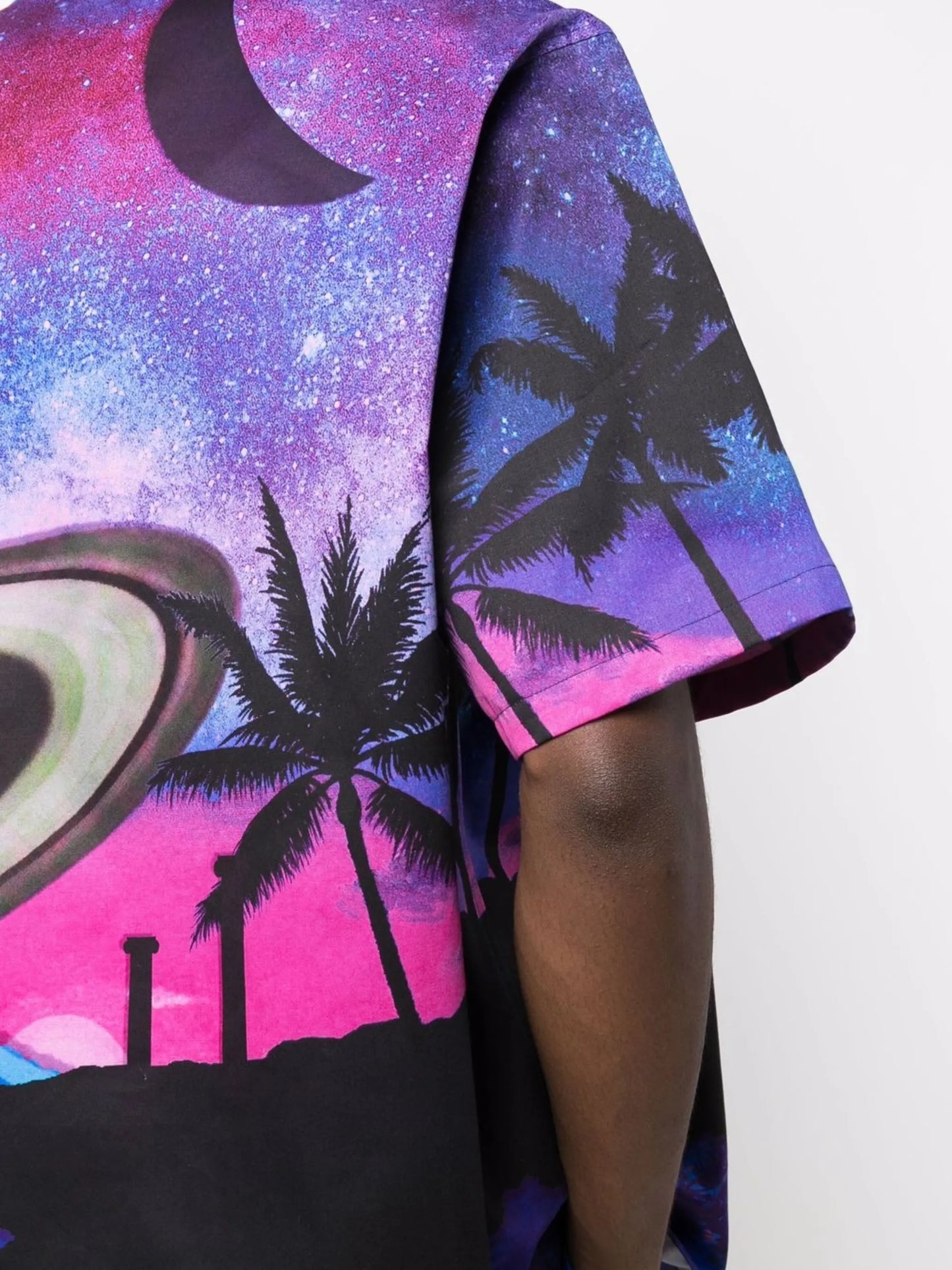 water sky print shirt