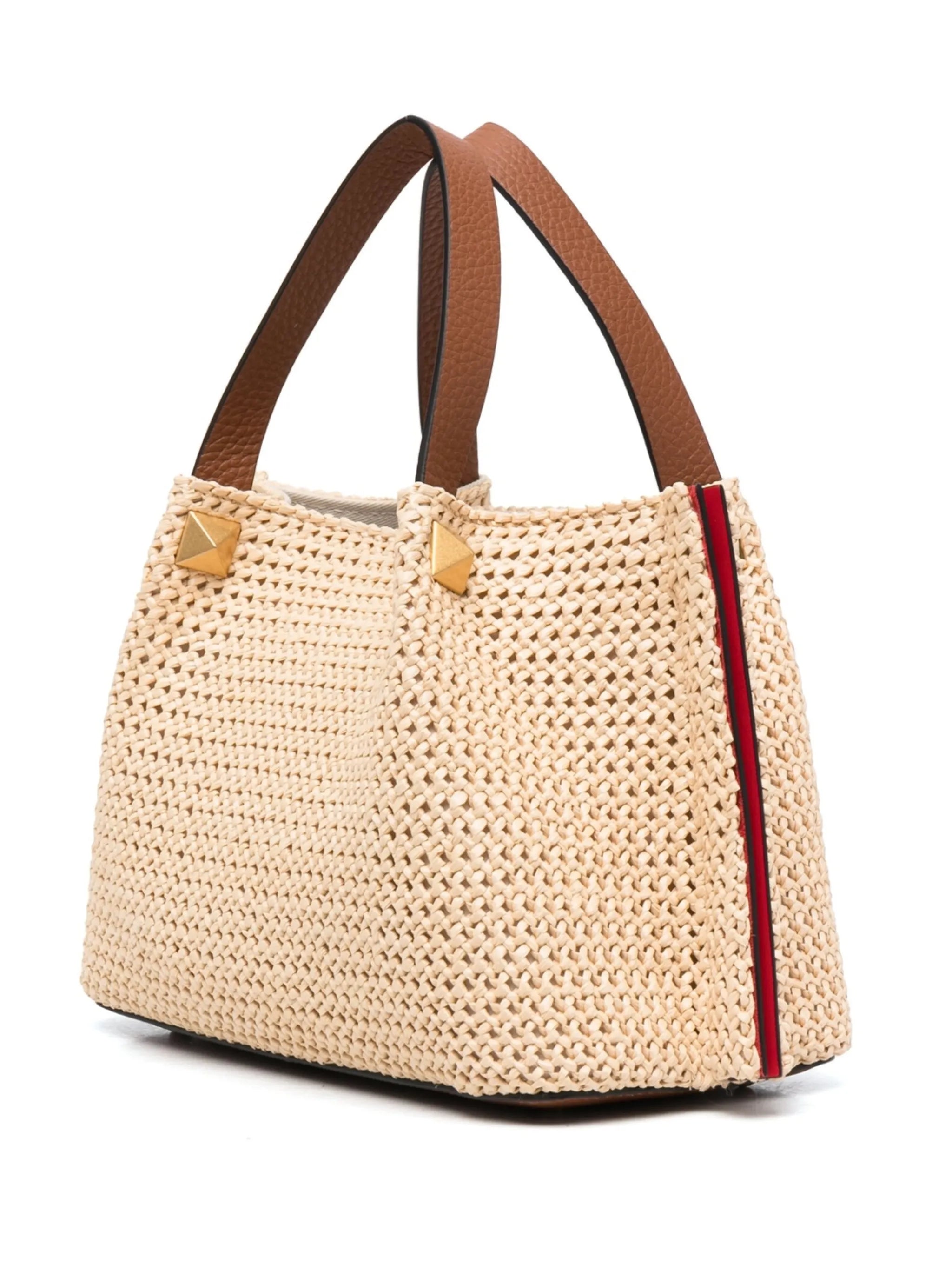 Summer interwoven tote bag