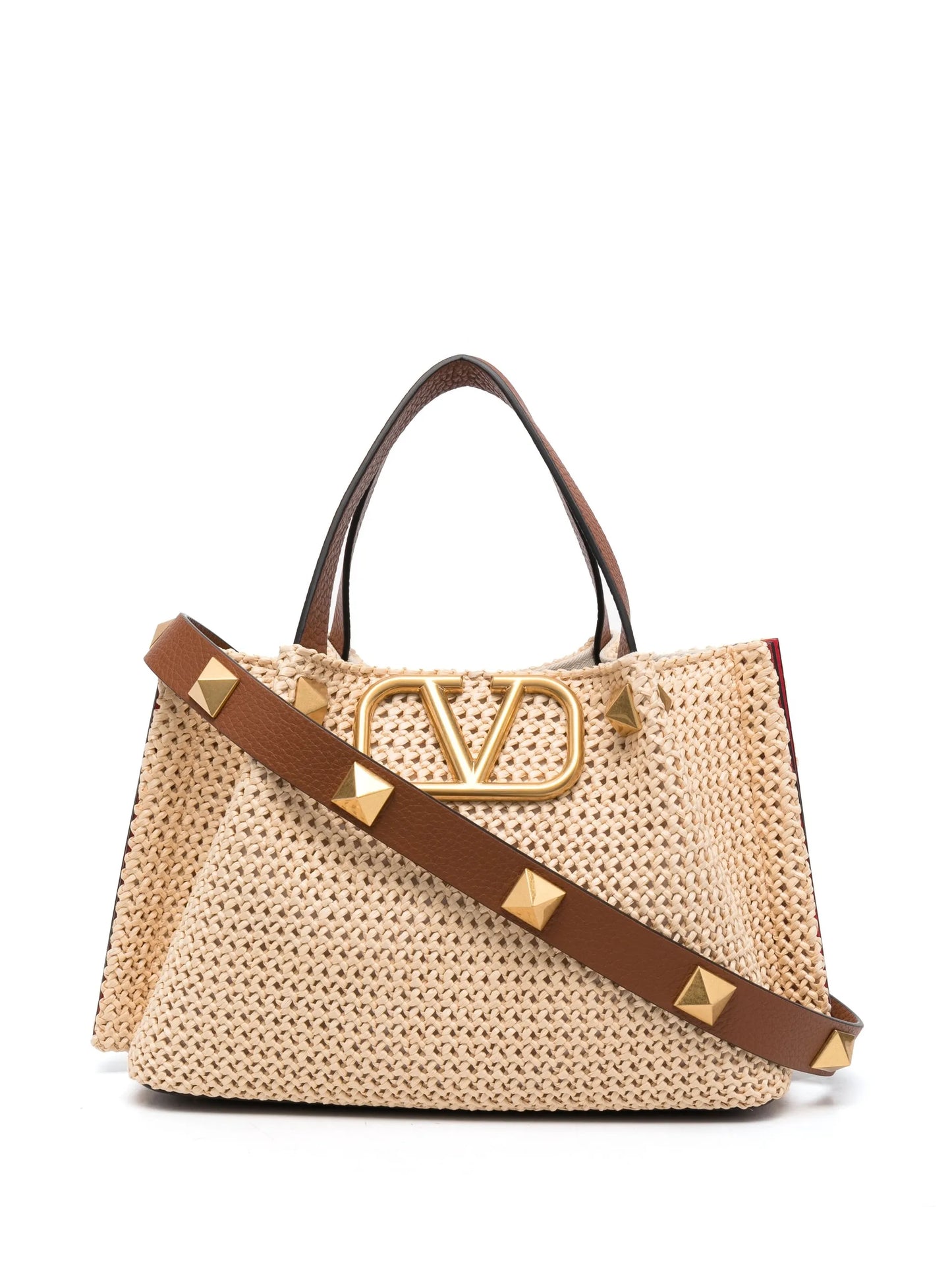 Summer interwoven tote bag