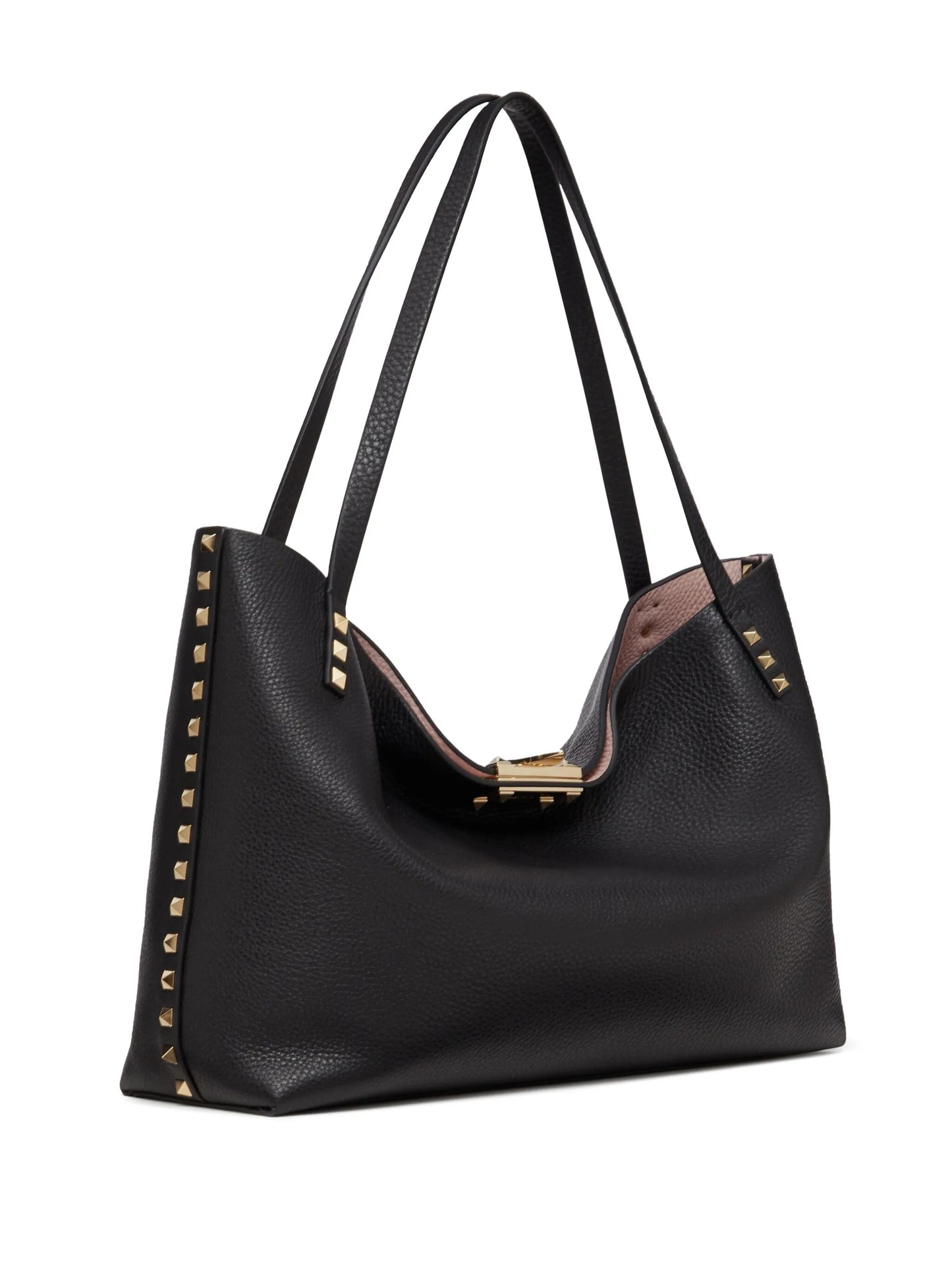 medium Rockstud-embellishment tote bag