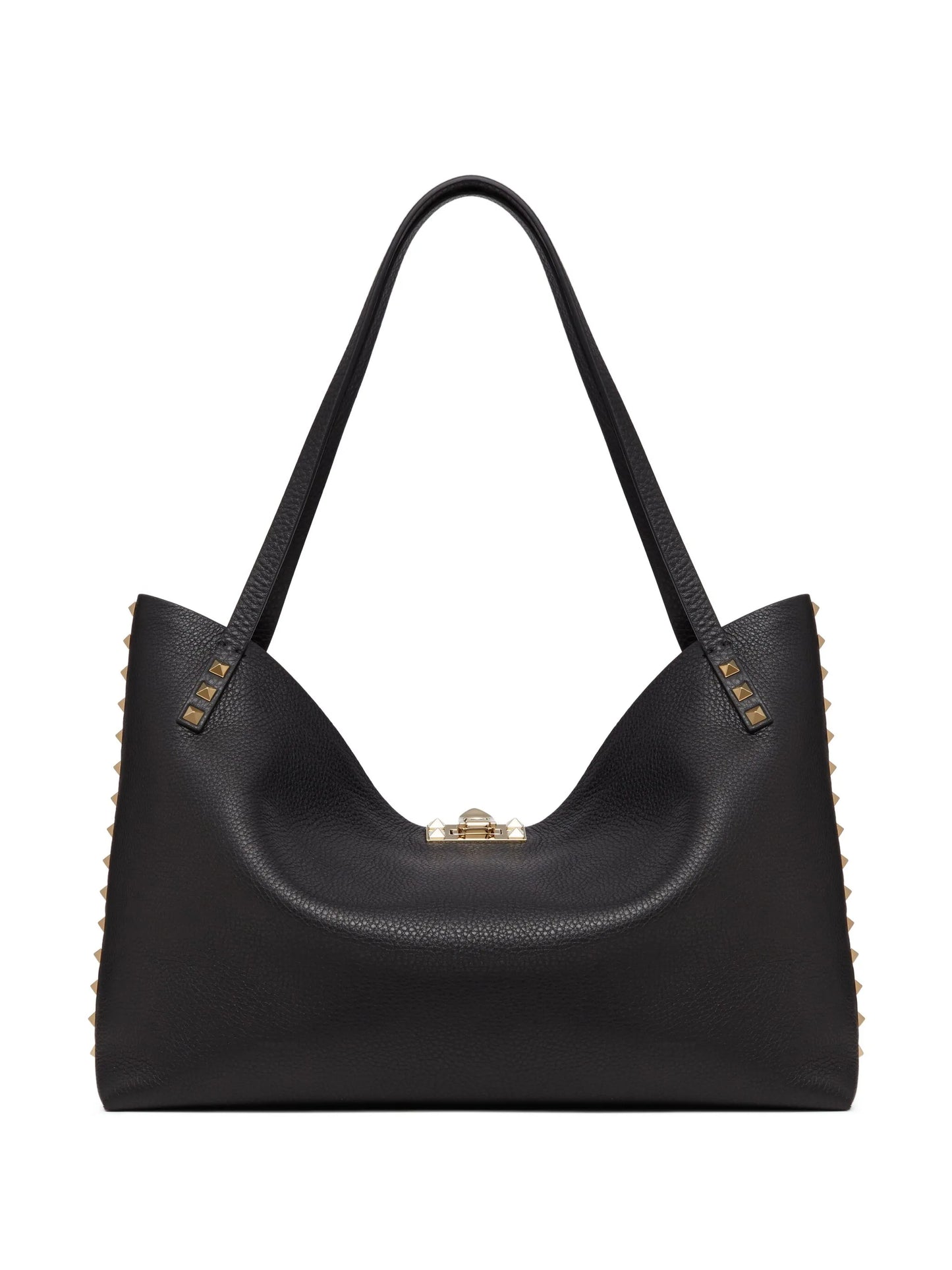 medium Rockstud-embellishment tote bag