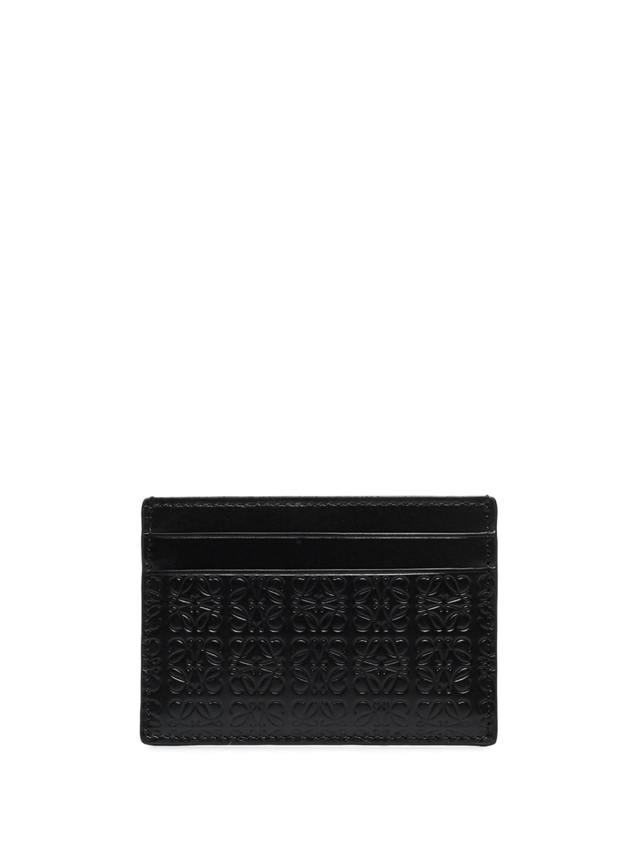 Anagram leather cardholder
