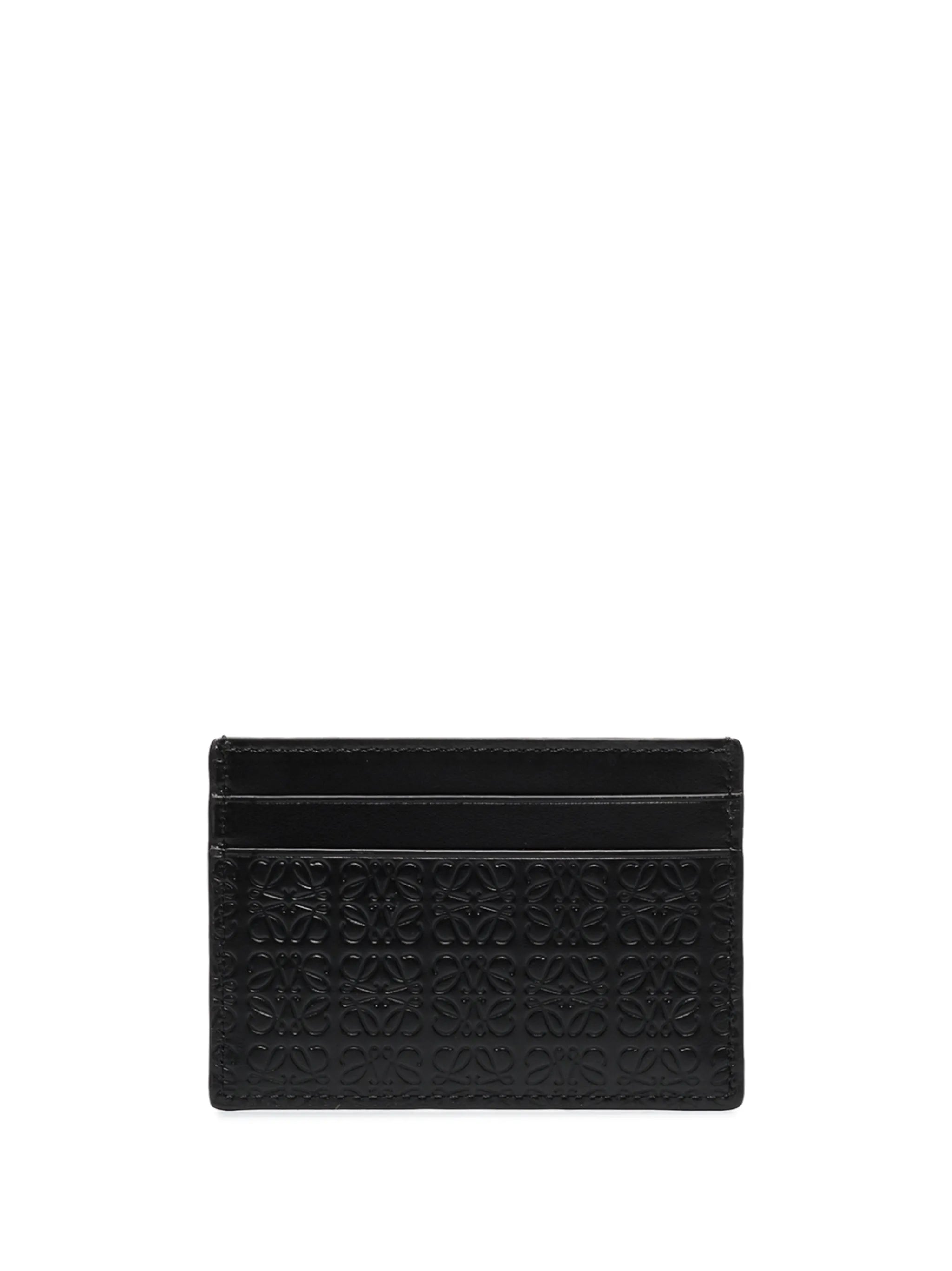 Anagram leather cardholder