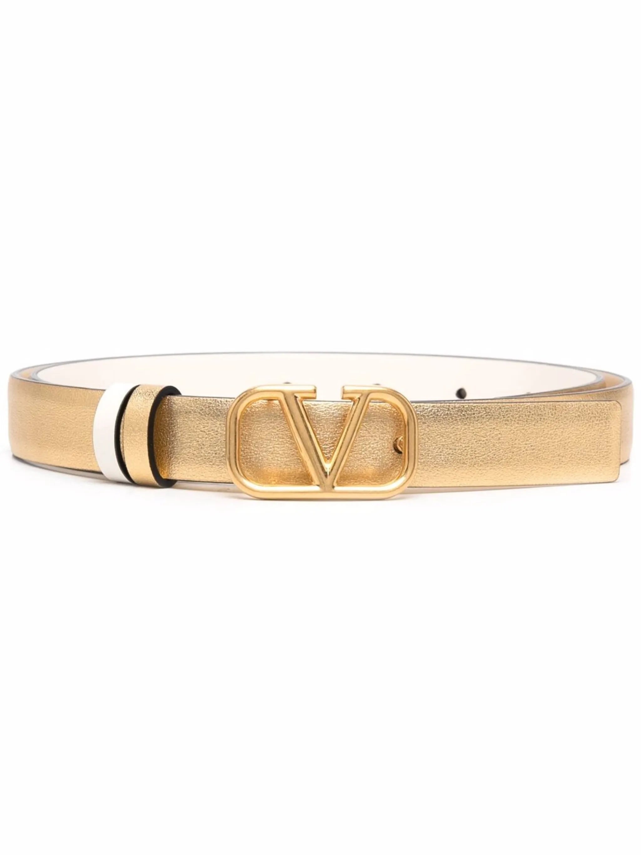 reversible VLogo Signature belt