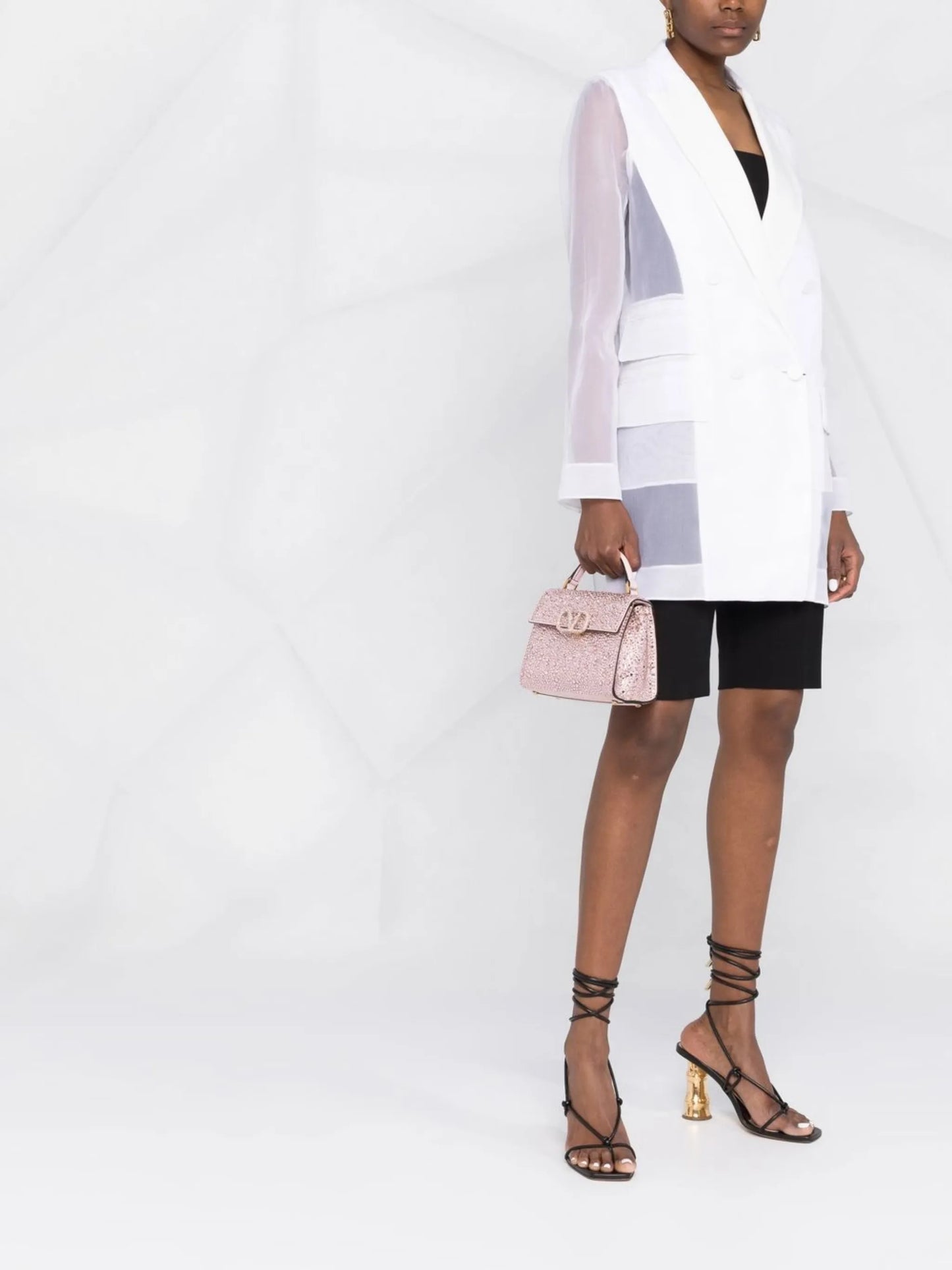 VSling embroidered mini bag