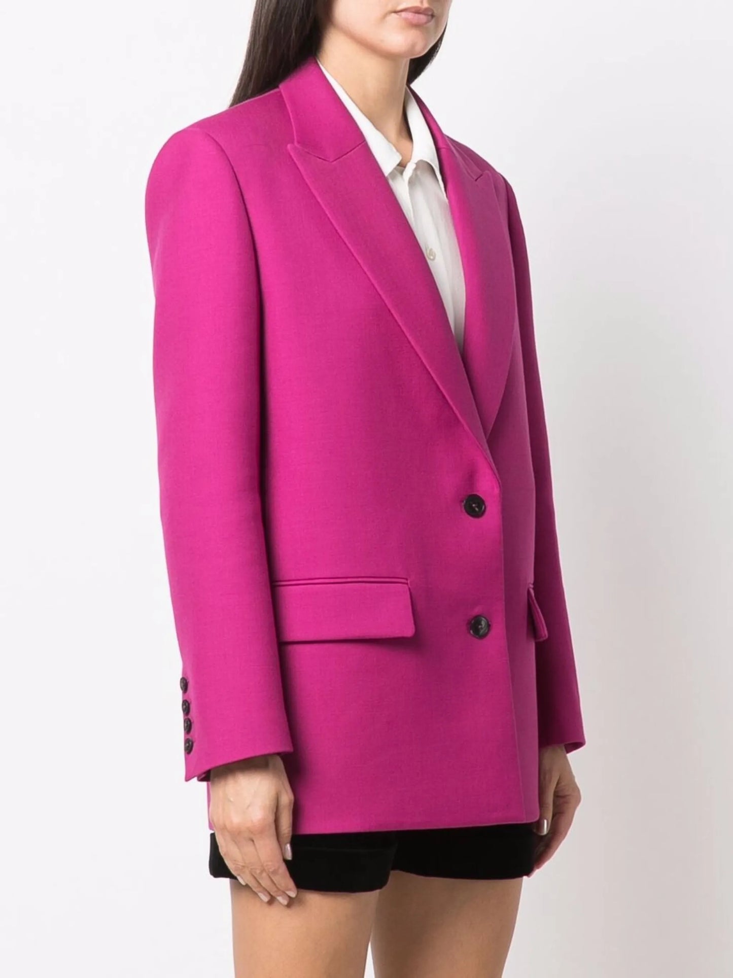 single-breasted blazer