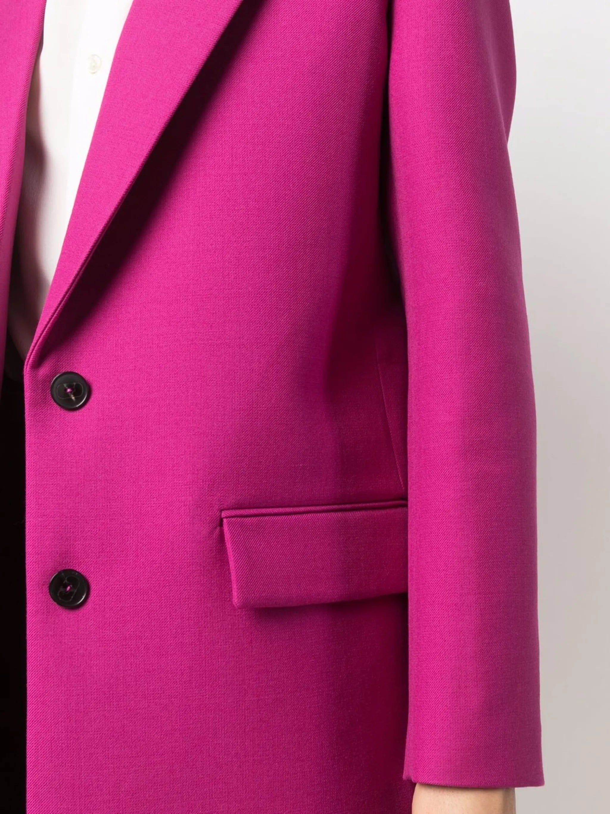 single-breasted blazer