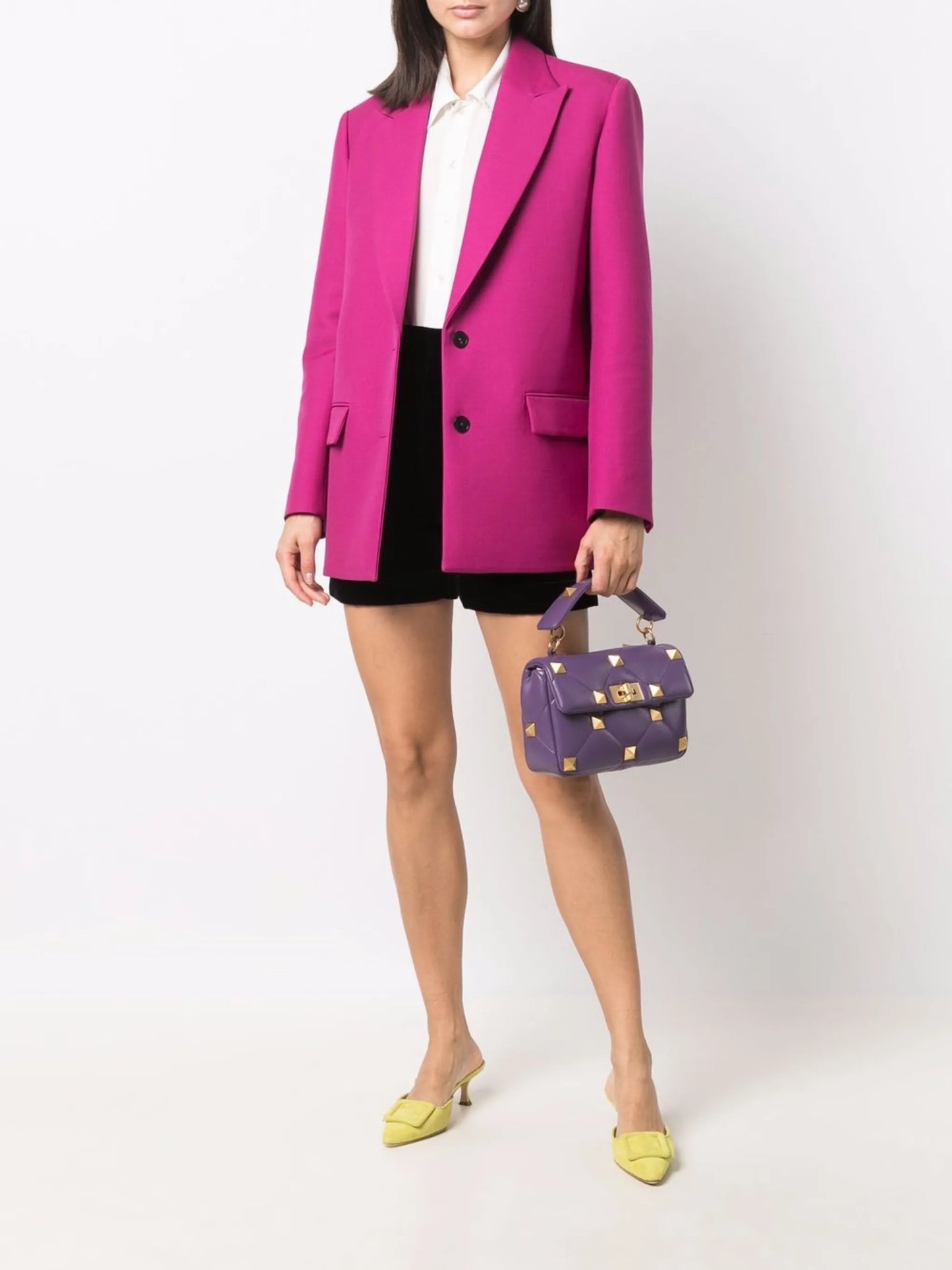 single-breasted blazer