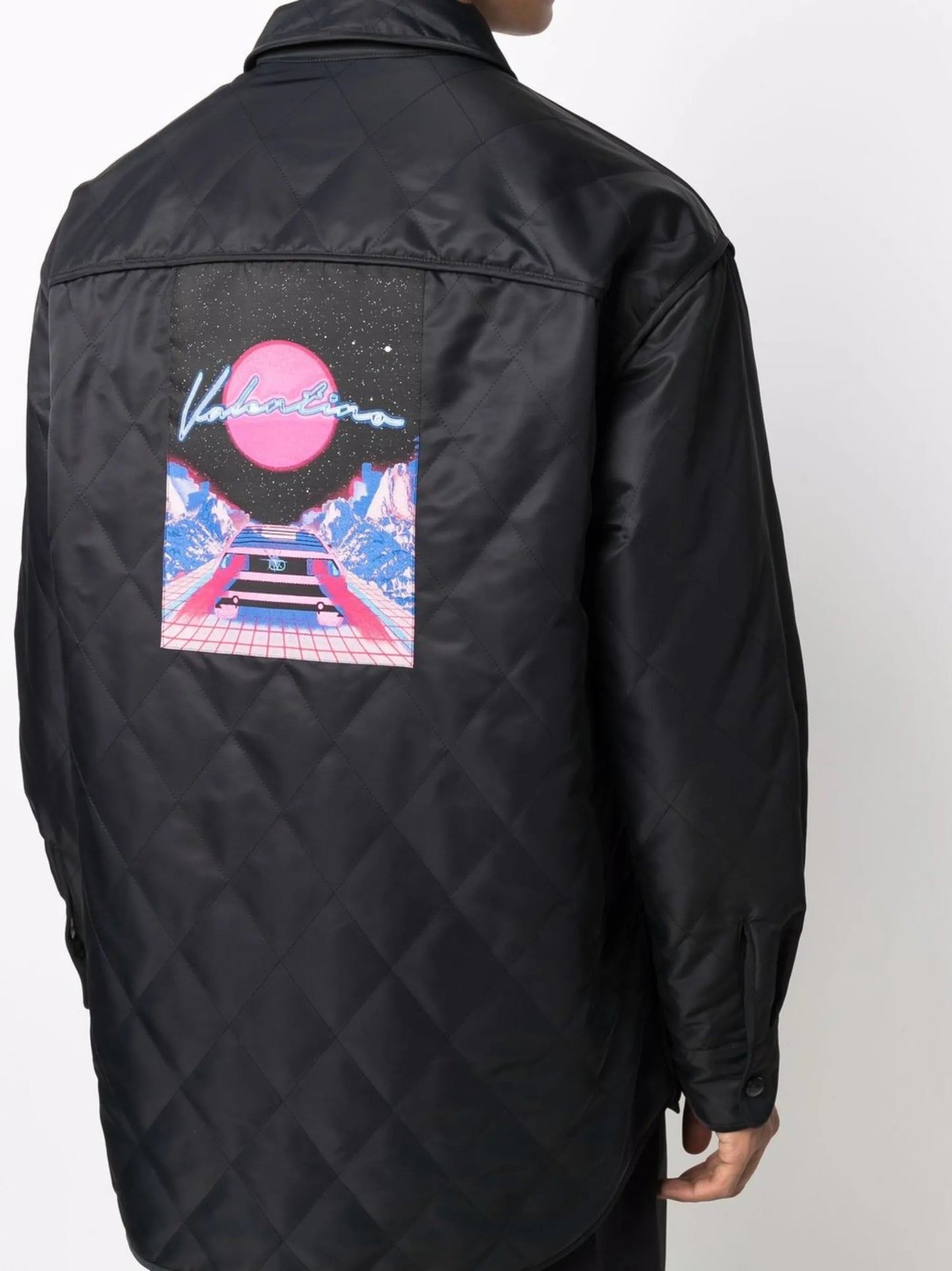 quilted shirt jacket