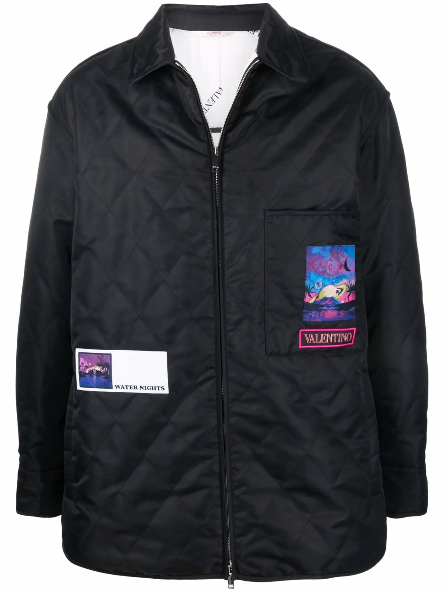 quilted shirt jacket