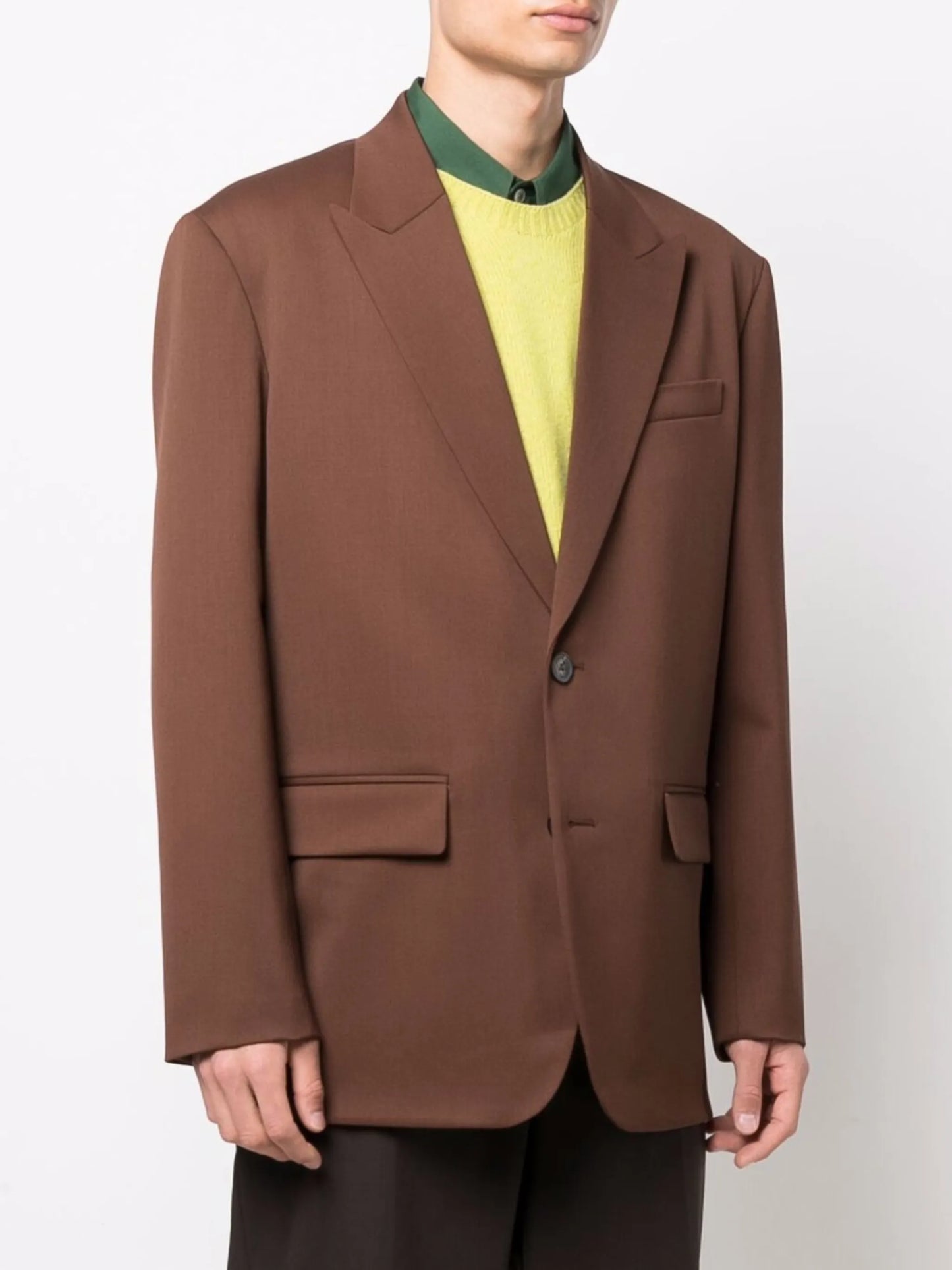 single-breasted blazer