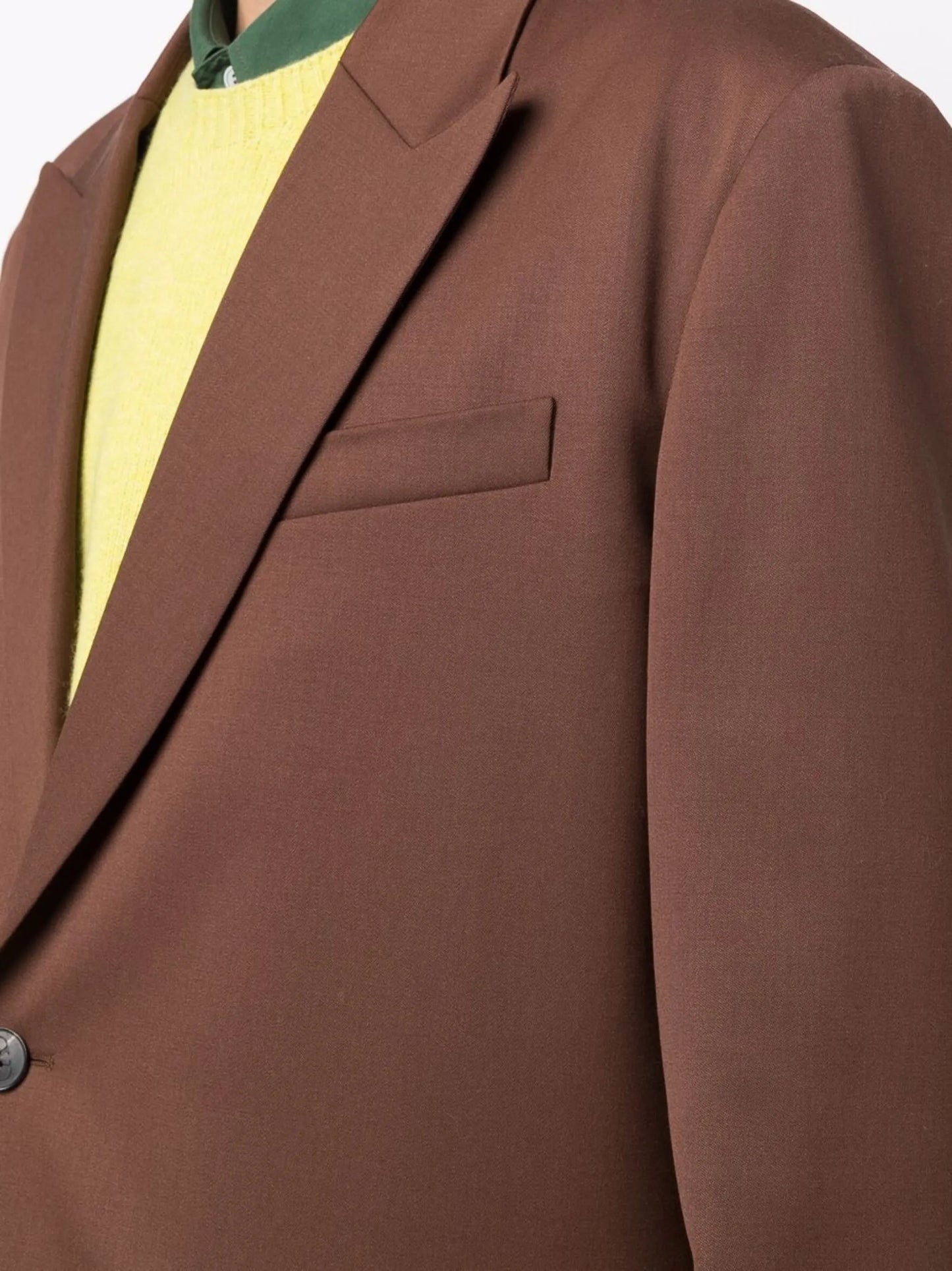 single-breasted blazer