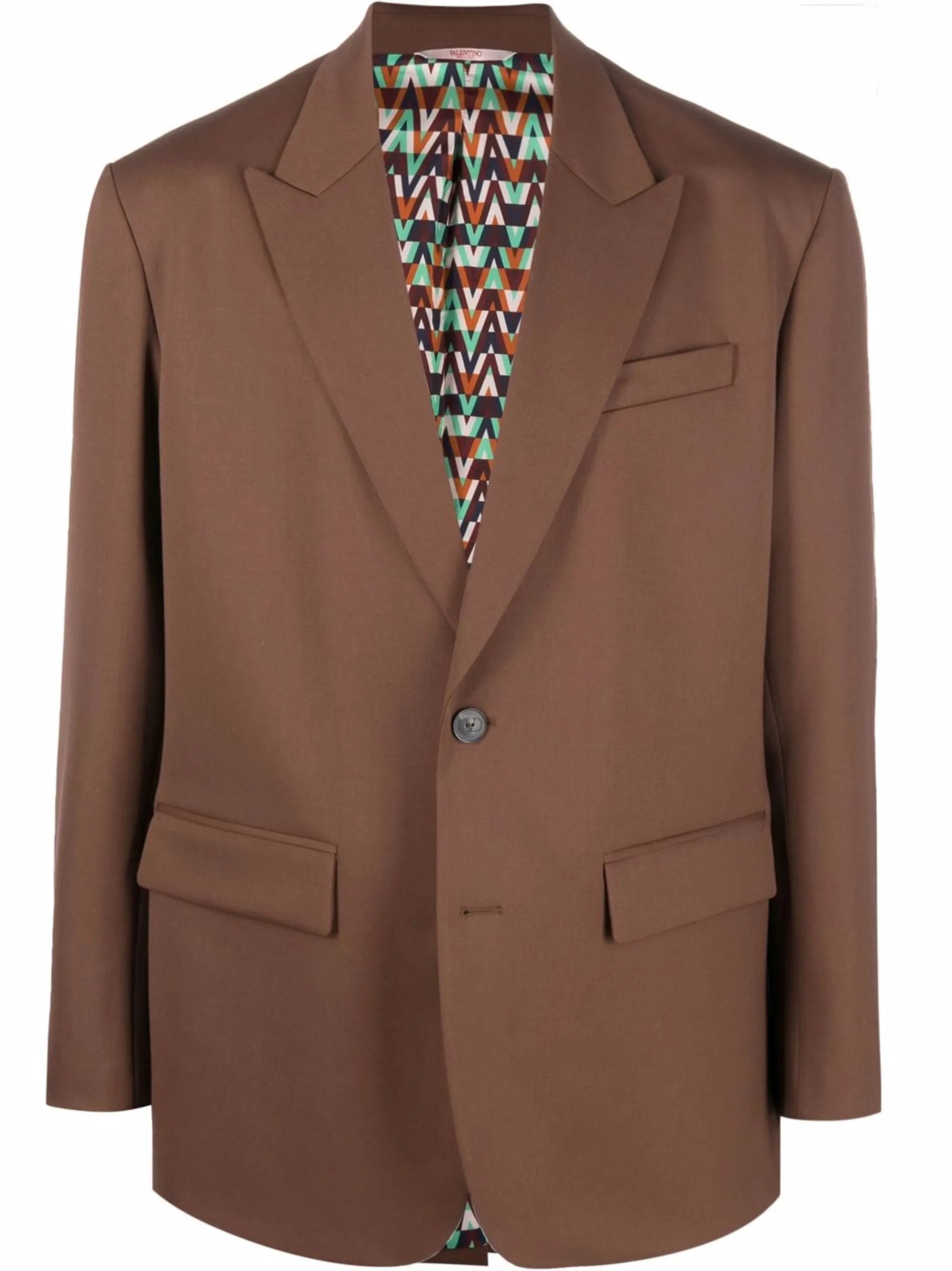 single-breasted blazer