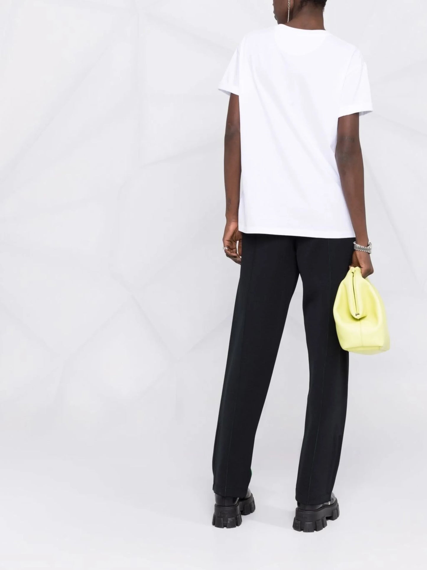 sequin-logo T-shirt
