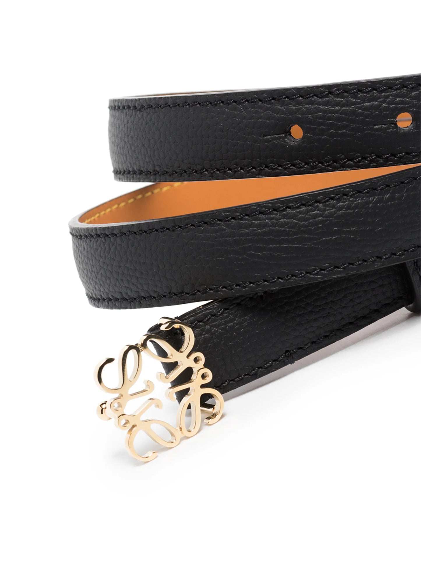 Anagram plaque belt
