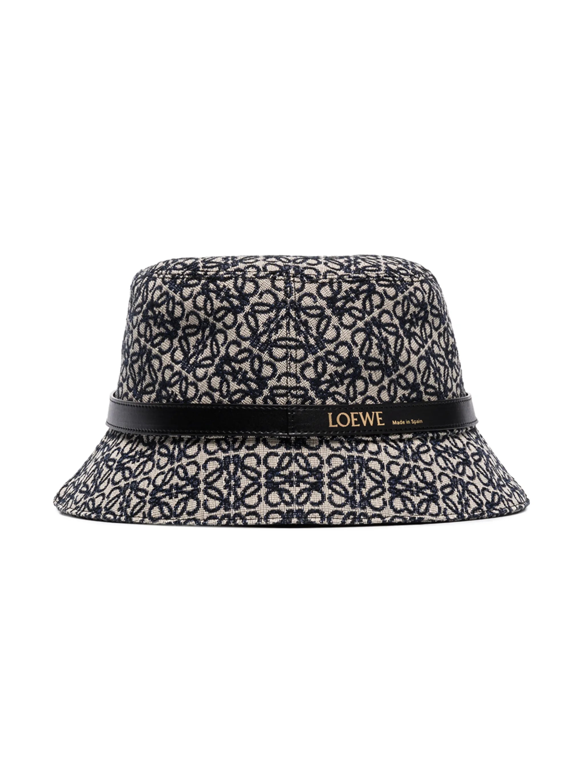 Anagram jacquard bucket hat
