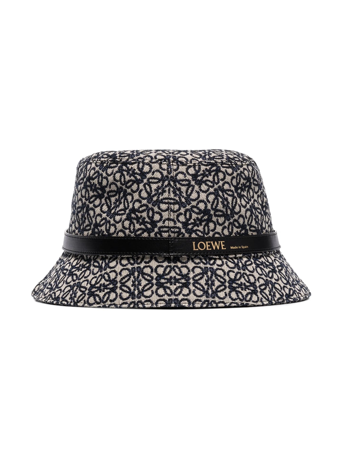 Anagram jacquard bucket hat