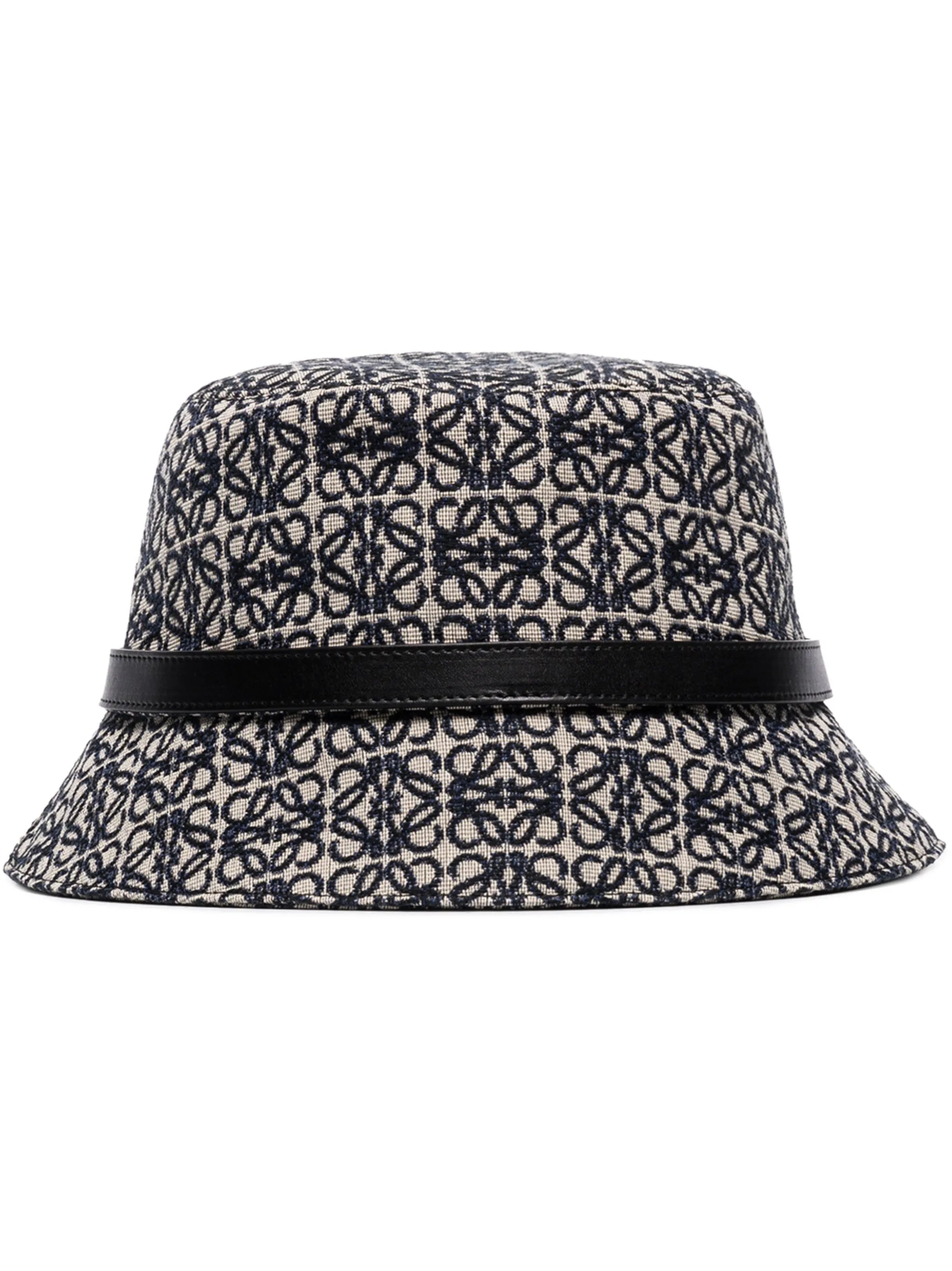 Anagram jacquard bucket hat