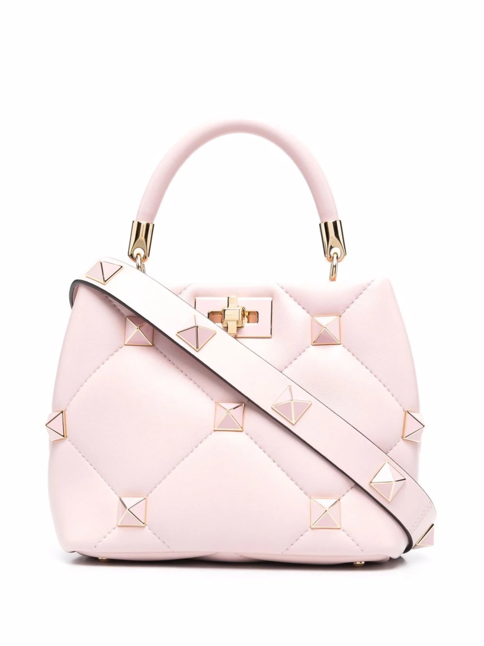 Roman Stud leather tote bag