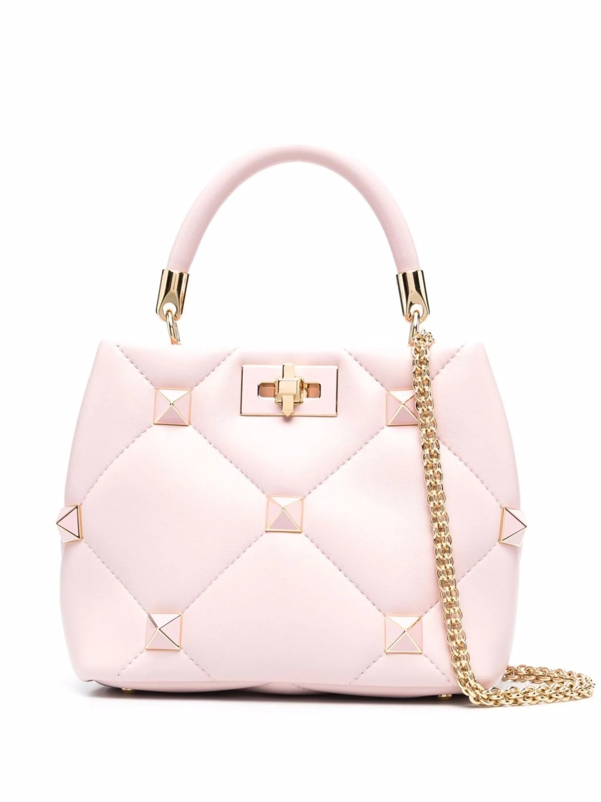 Roman Stud leather tote bag