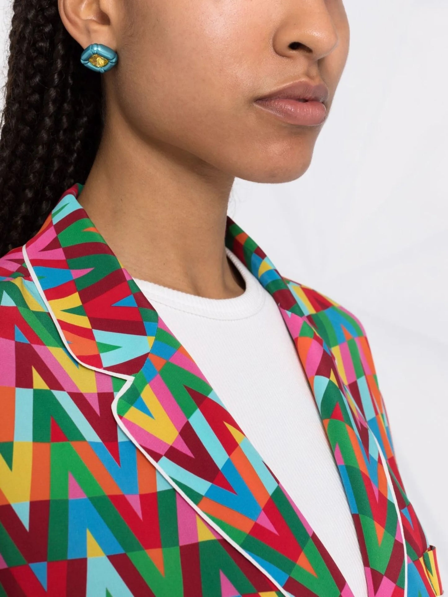 Optical silk jacket
