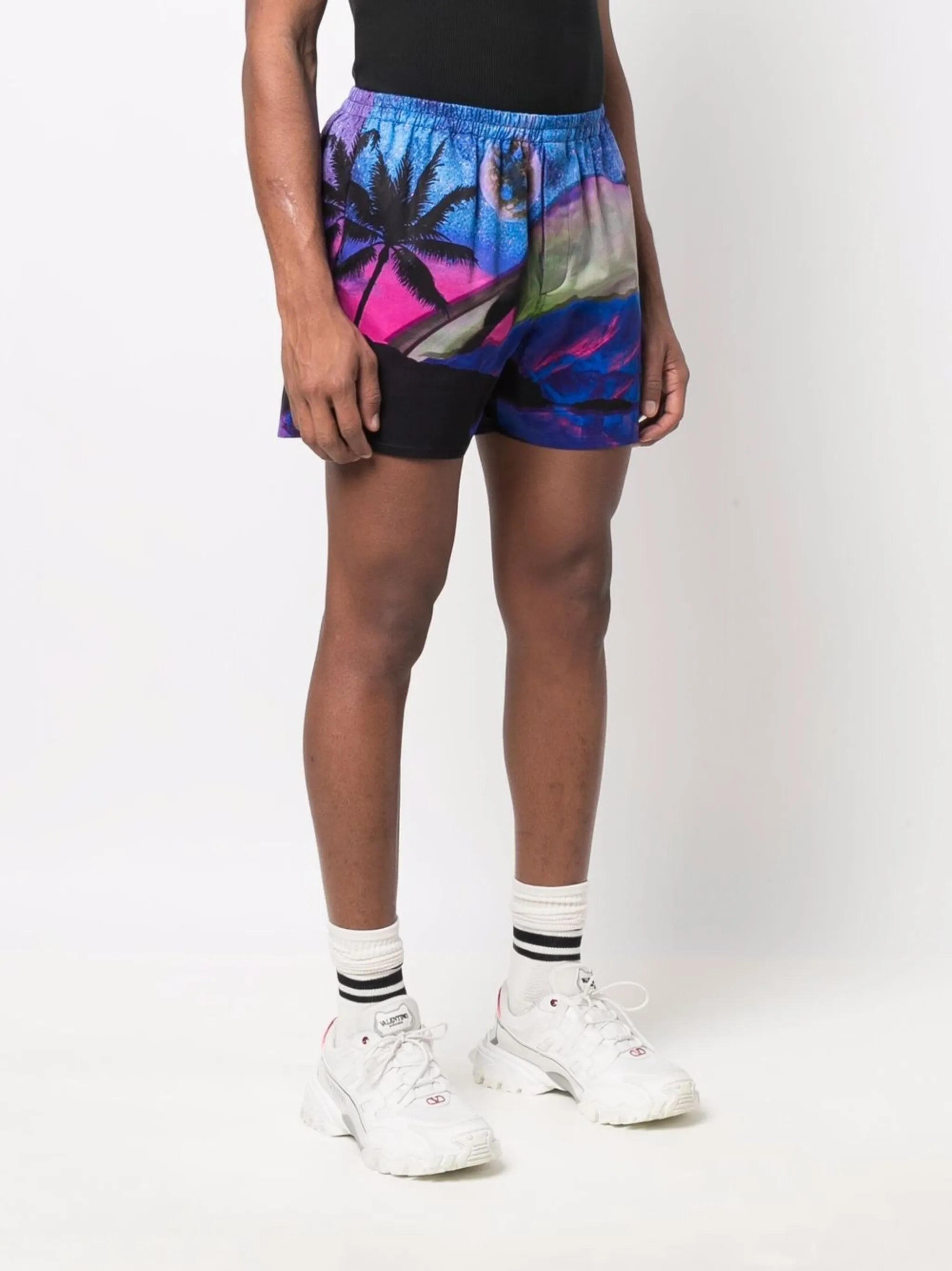 Water Sky print shorts