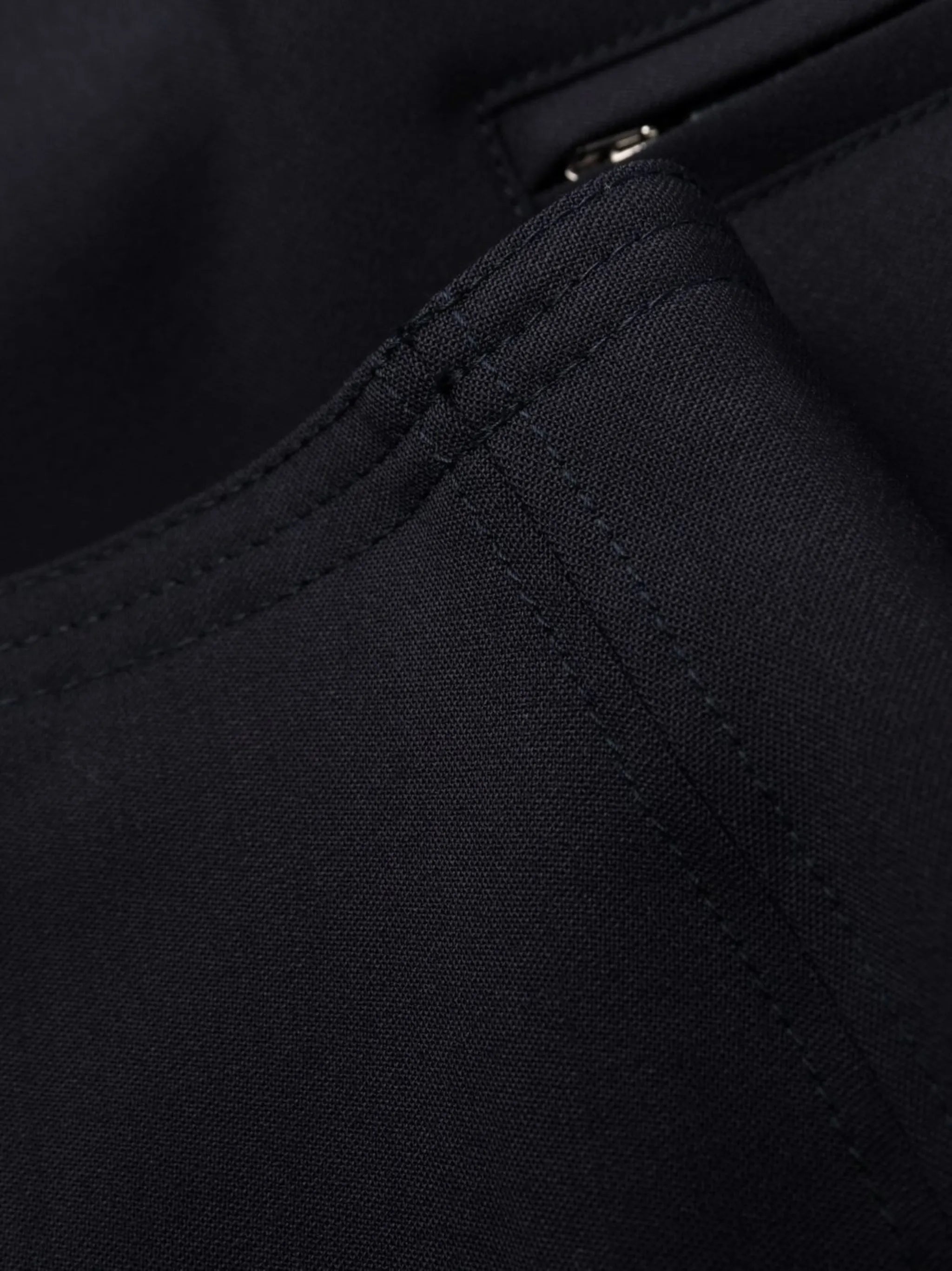 zip-up hooded jacket
