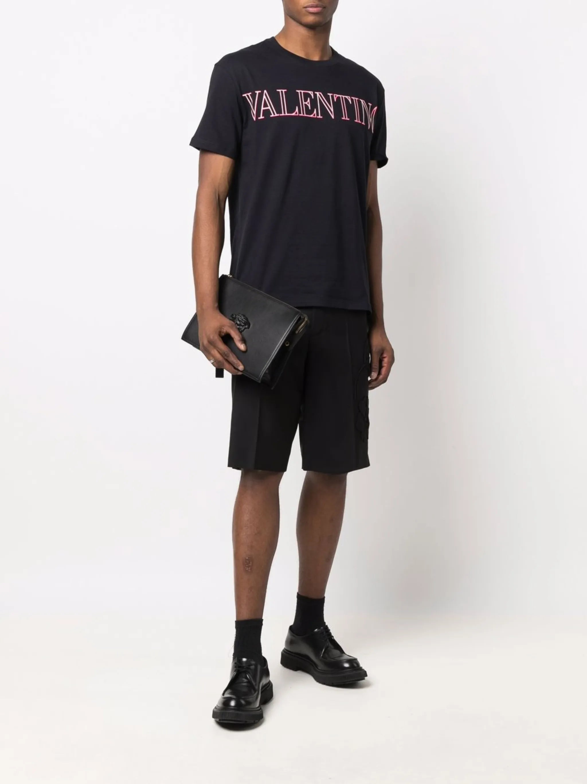 logo-print cotton T-shirt