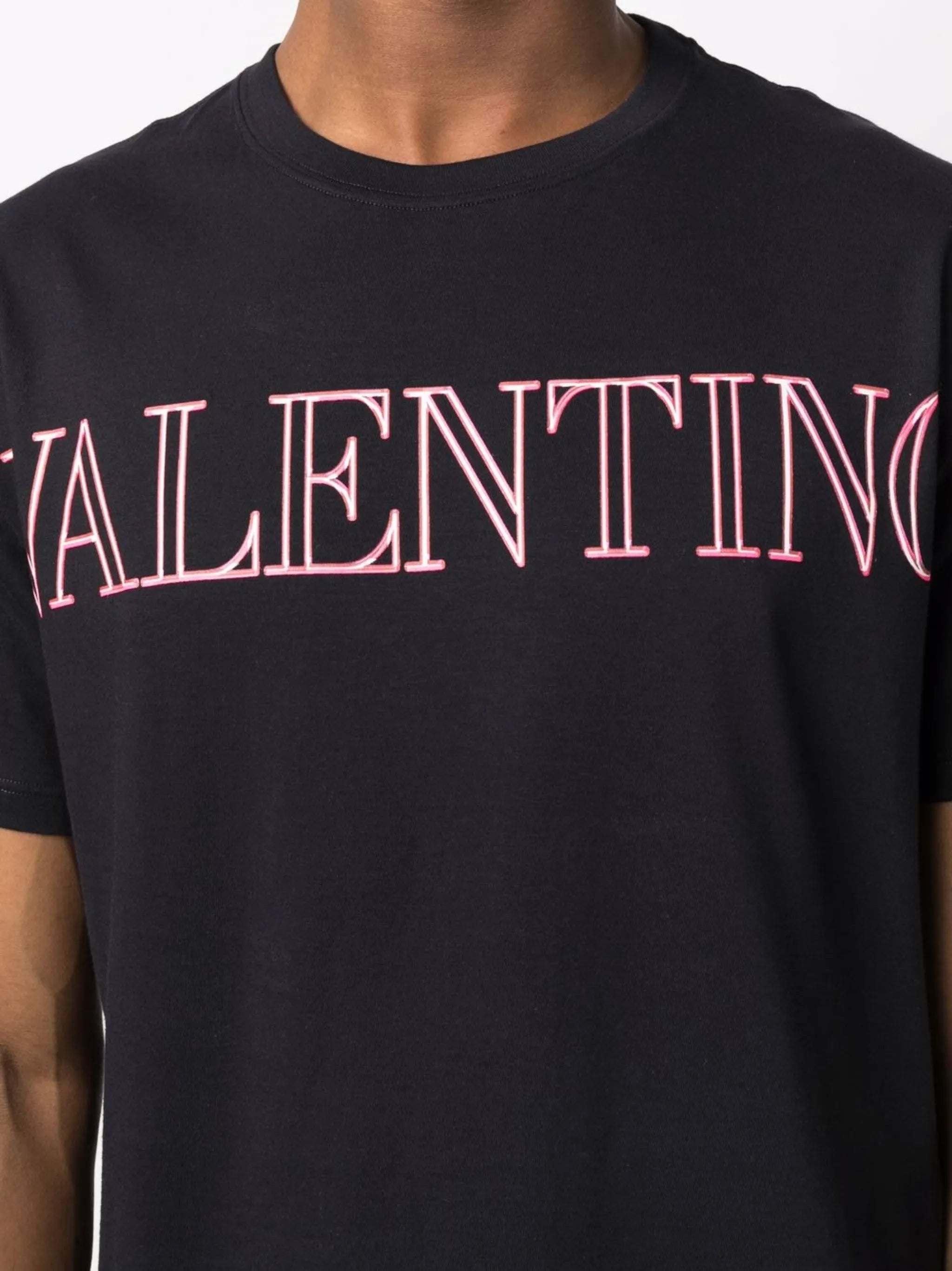 logo-print cotton T-shirt