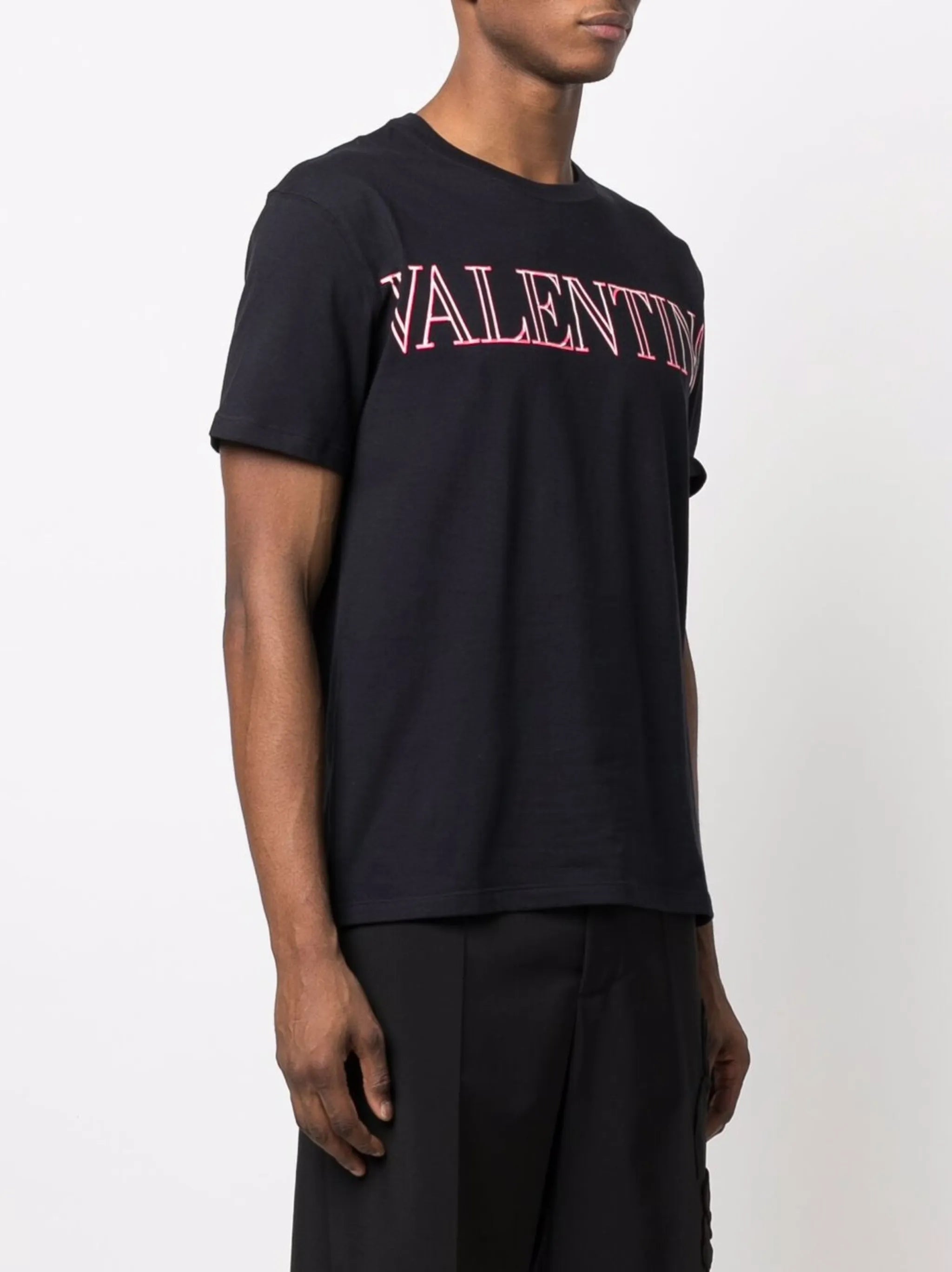 logo-print cotton T-shirt
