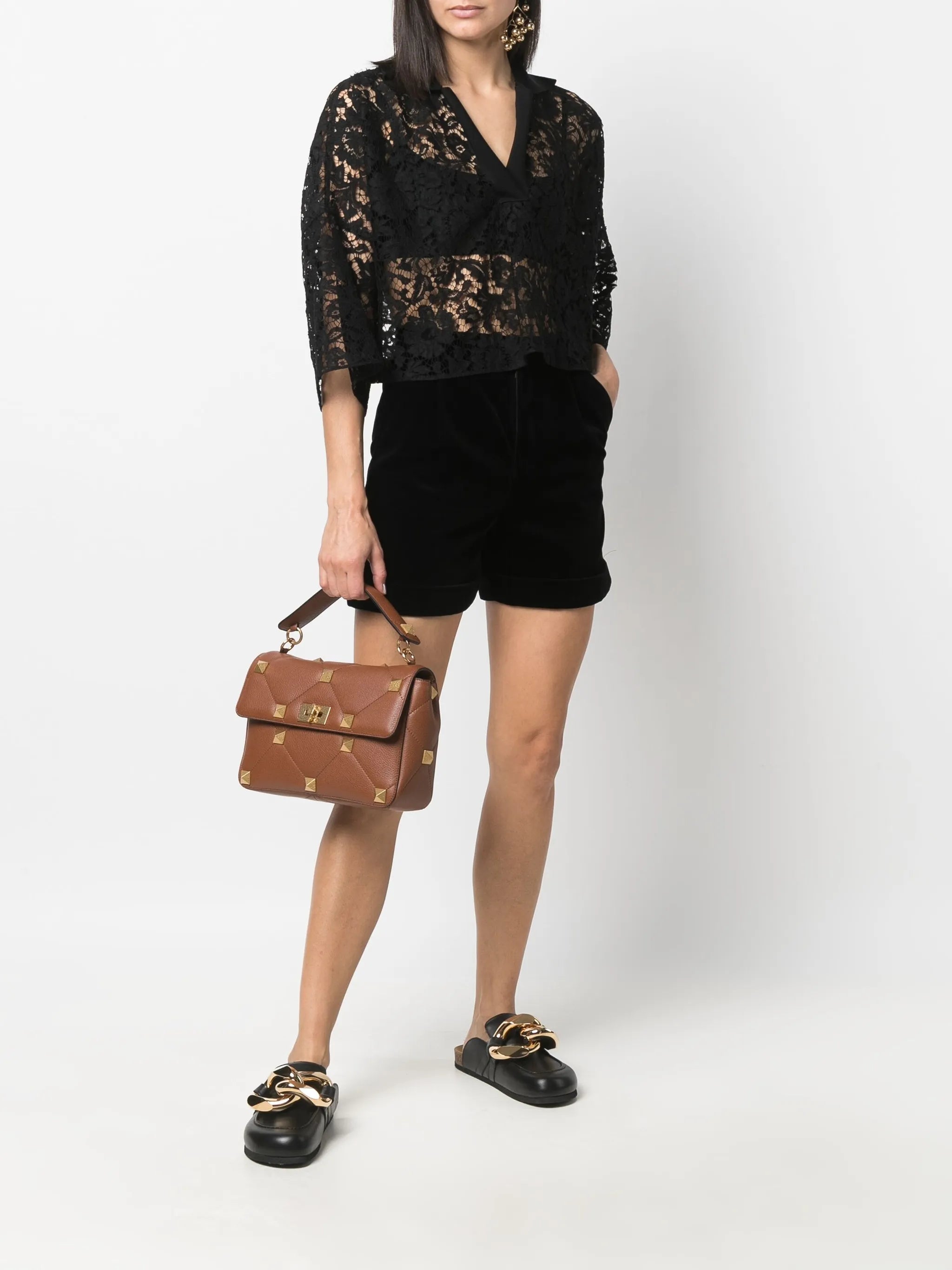 small Roman Stud tote bag