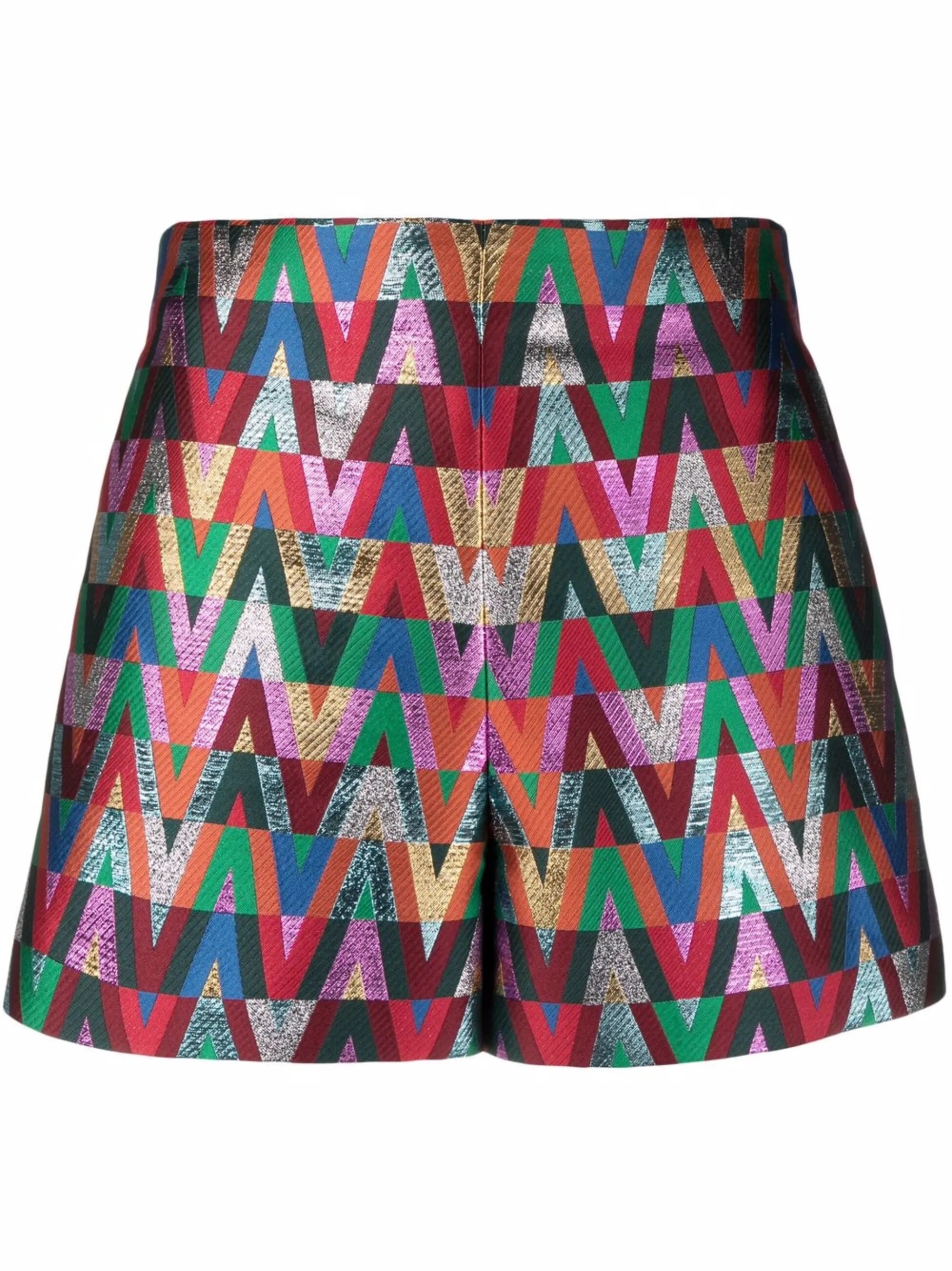 logo-embellished shorts