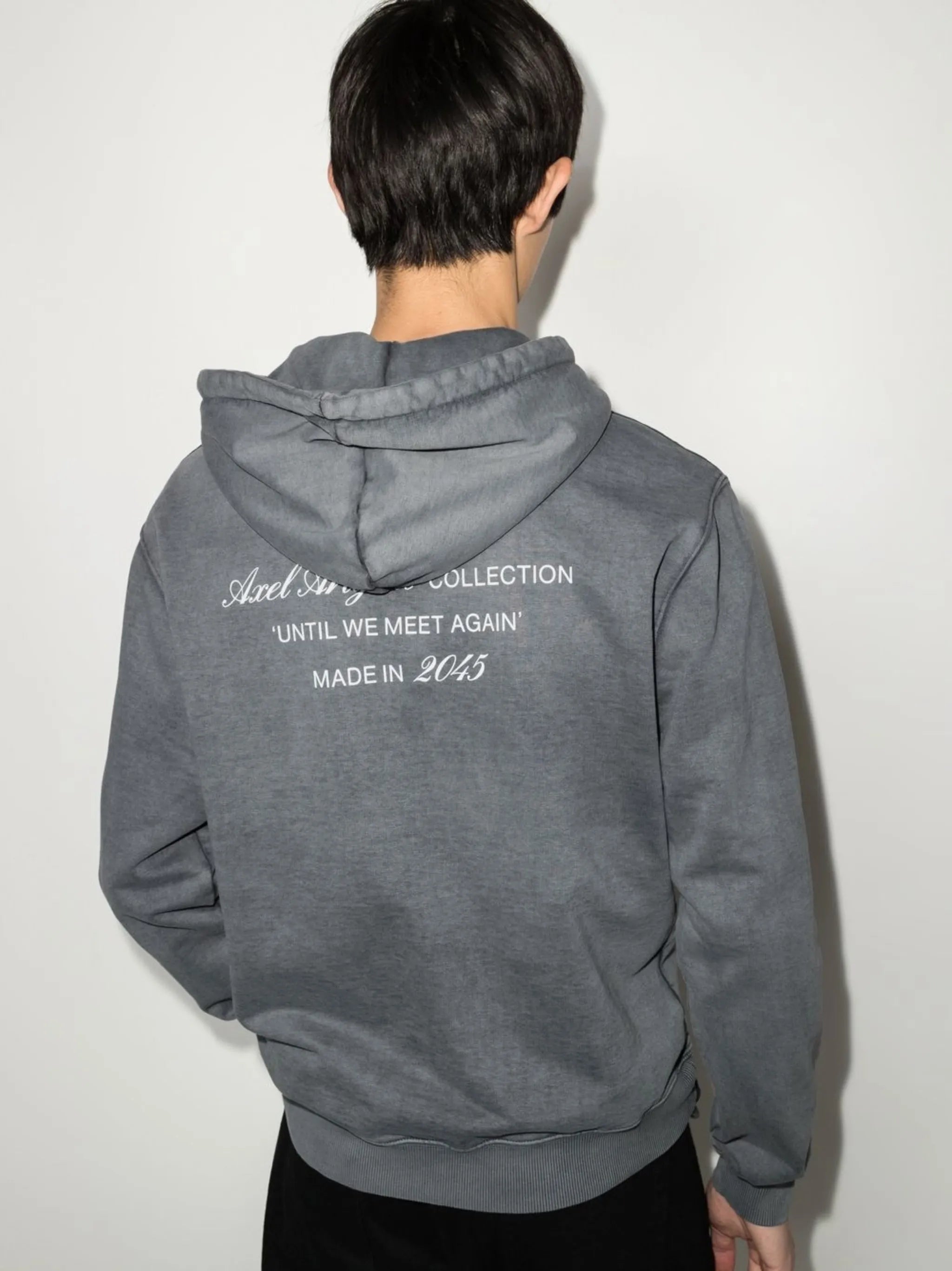 Reunited drawstring hoodie