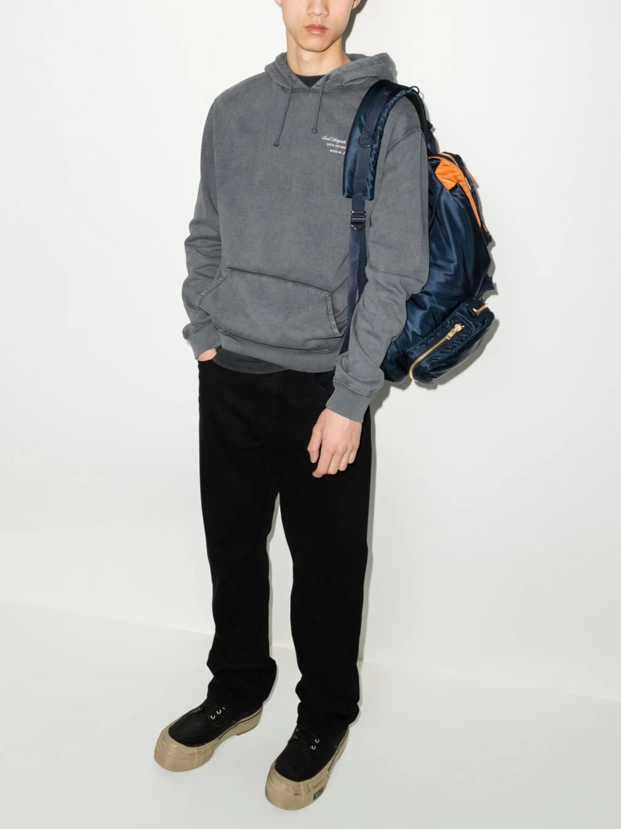Reunited drawstring hoodie