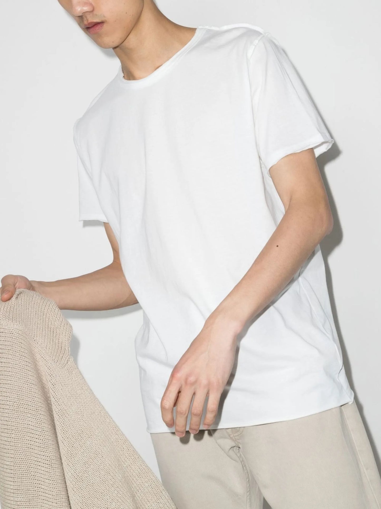 crew-neck T-shirt