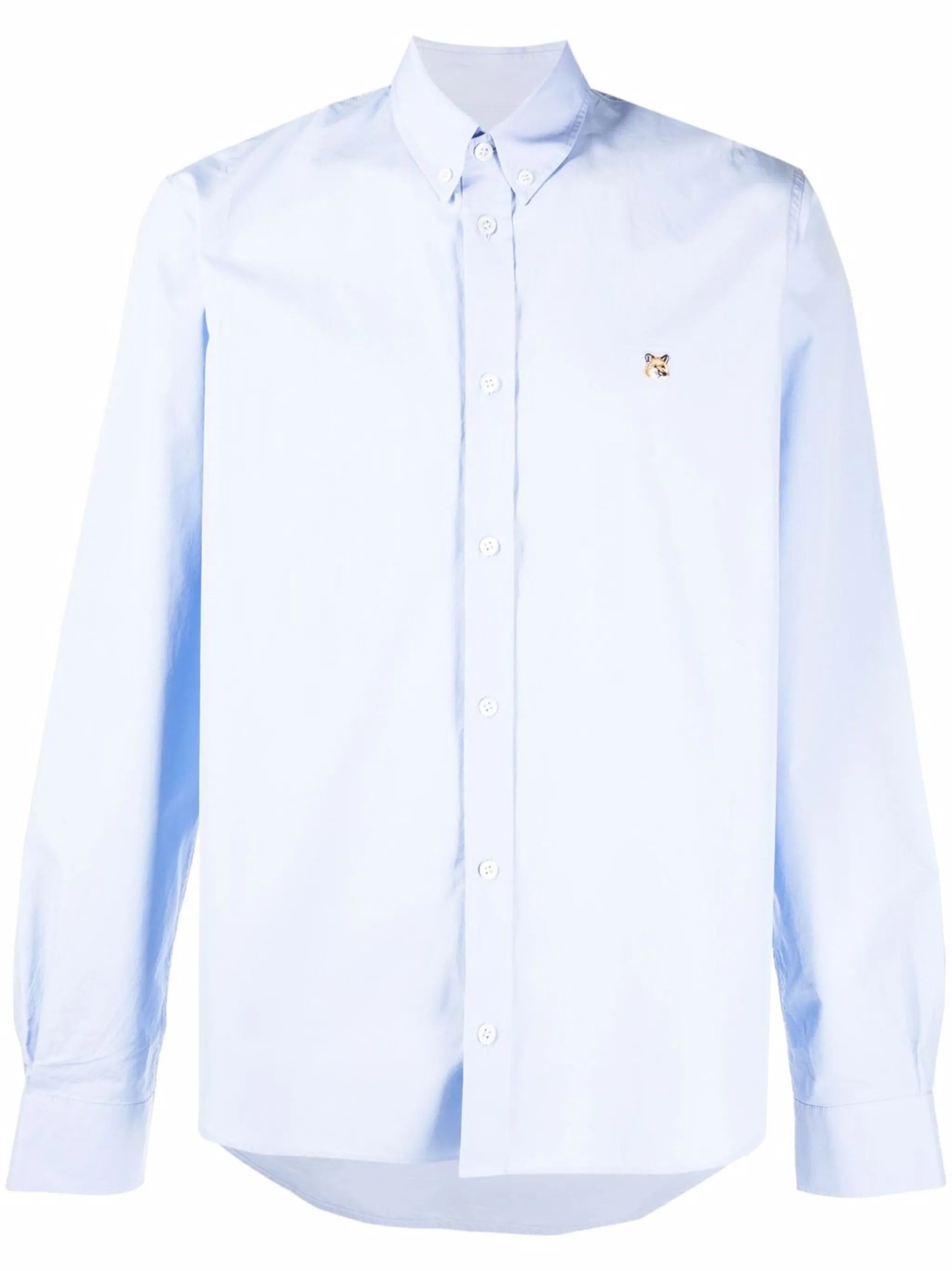 embroidered-fox shirt