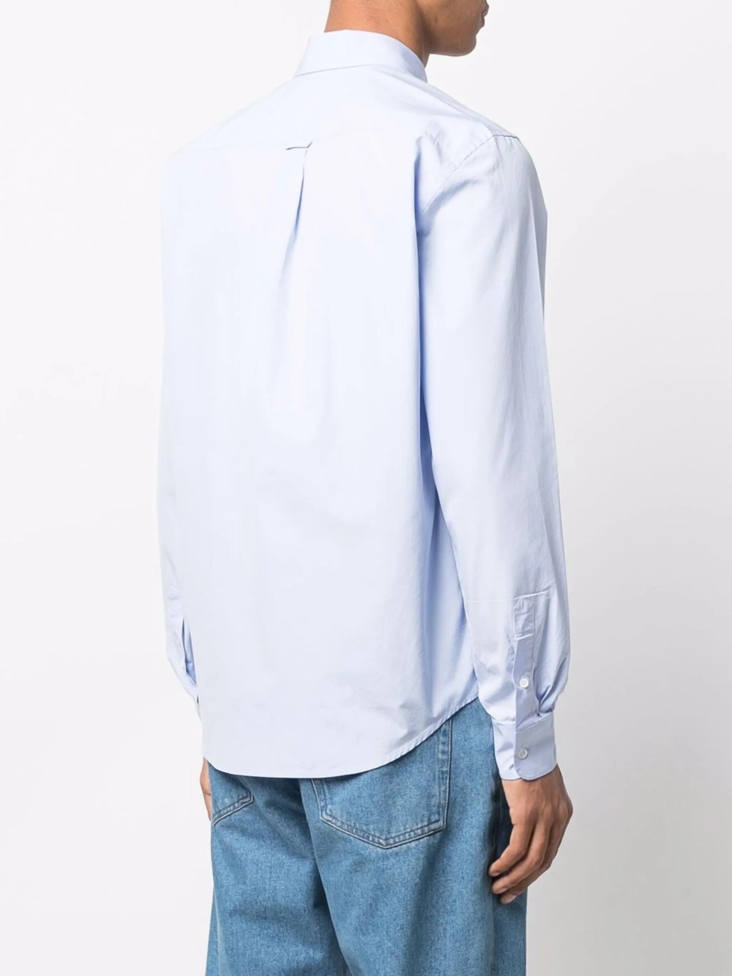 embroidered-fox shirt
