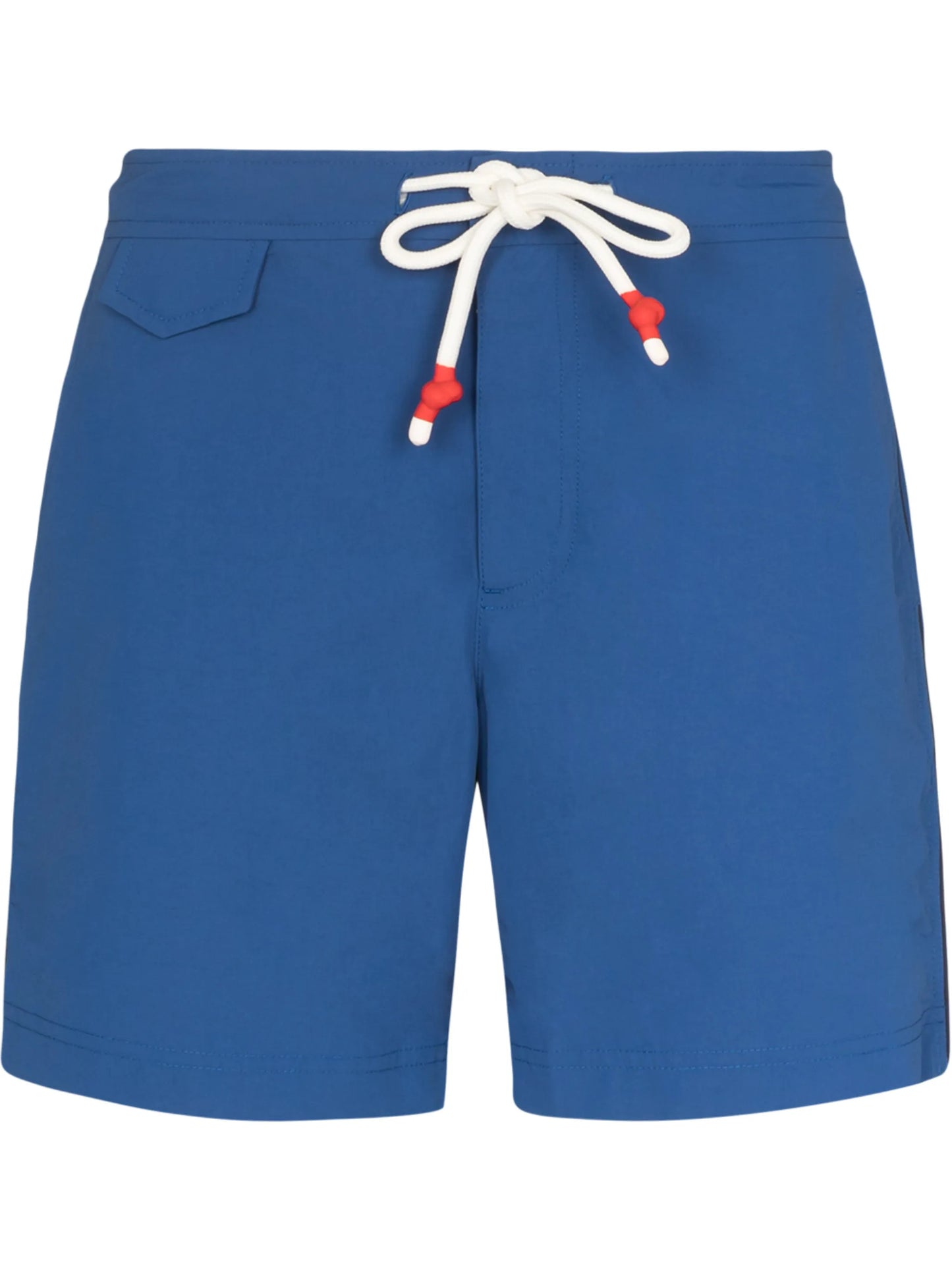 Standard drawstring-waist swim shorts