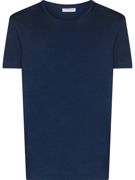 crew-neck short-sleeve T-shirt
