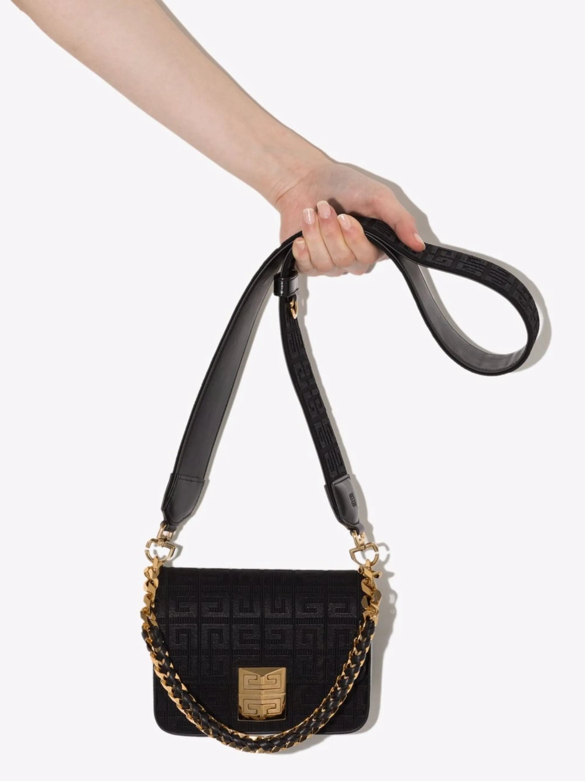 4G jacquard crossbody bag