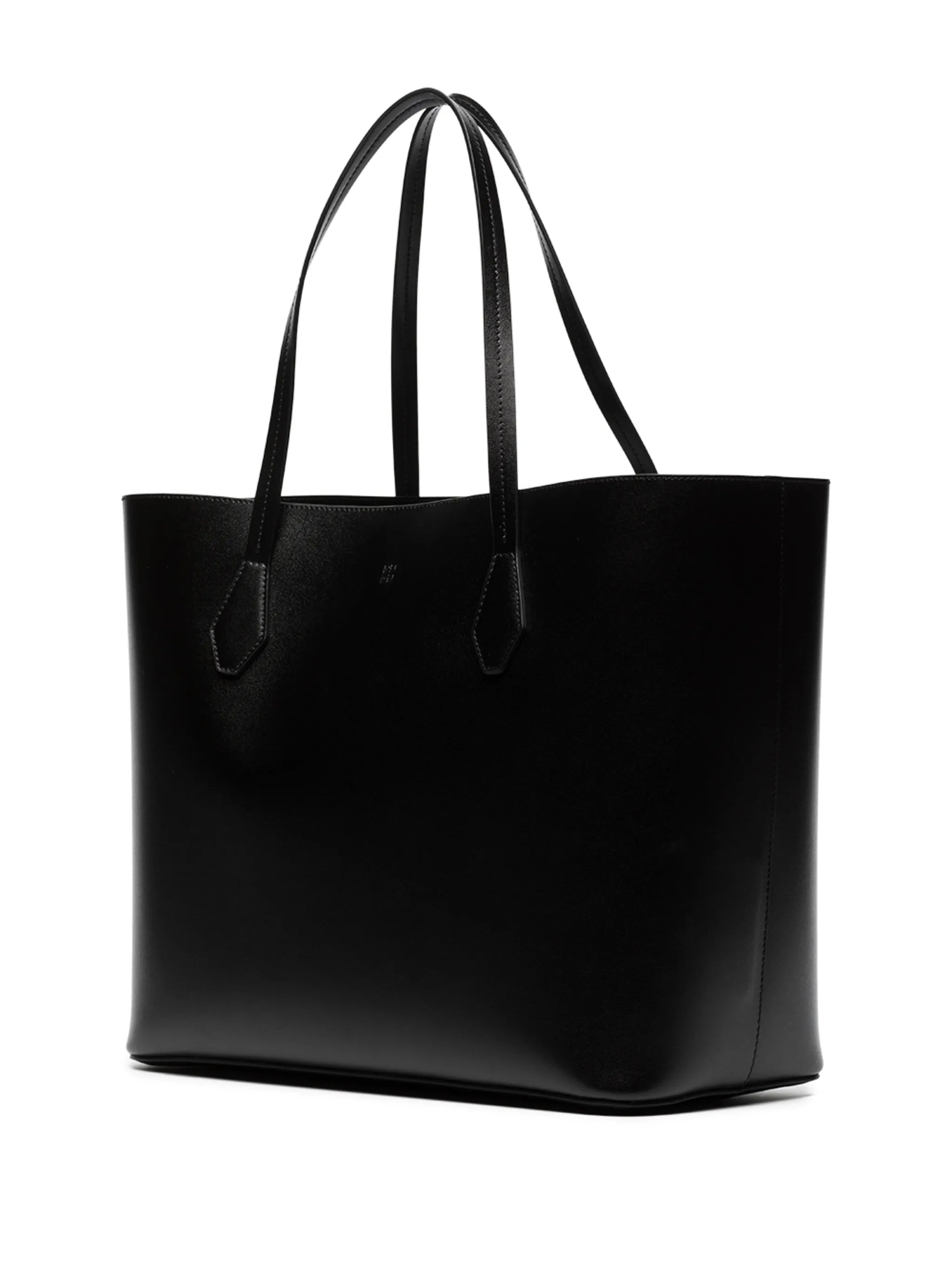 Wing leather shopping tote bag
