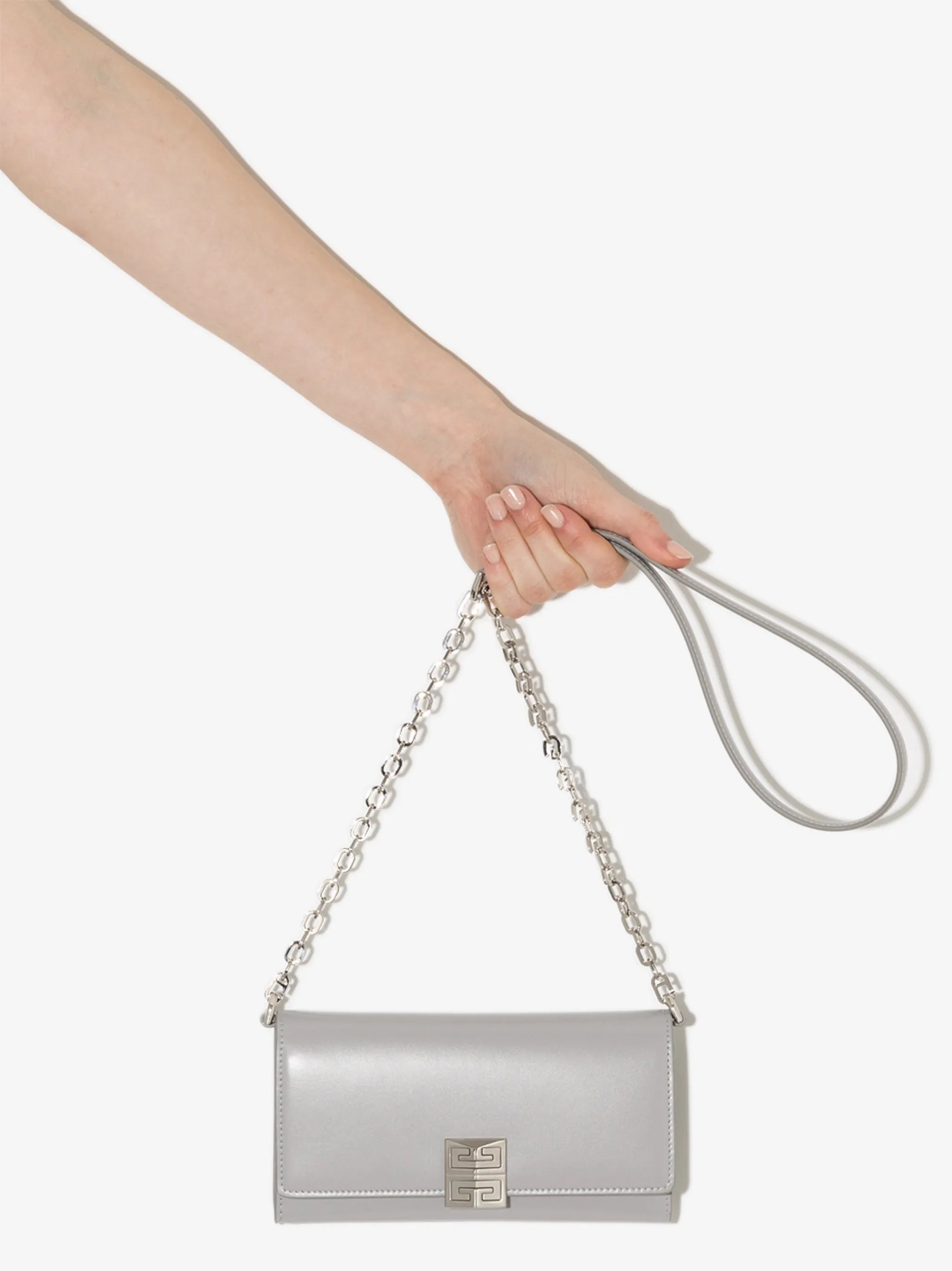 4G leather crossbody bag