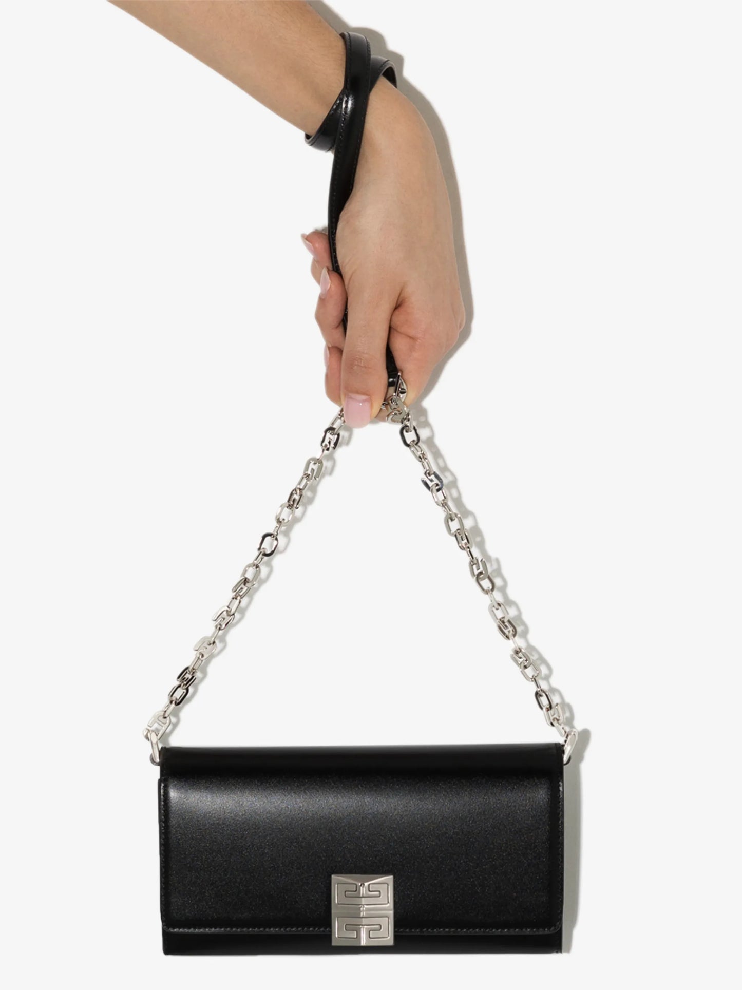 4G leather crossbody bag