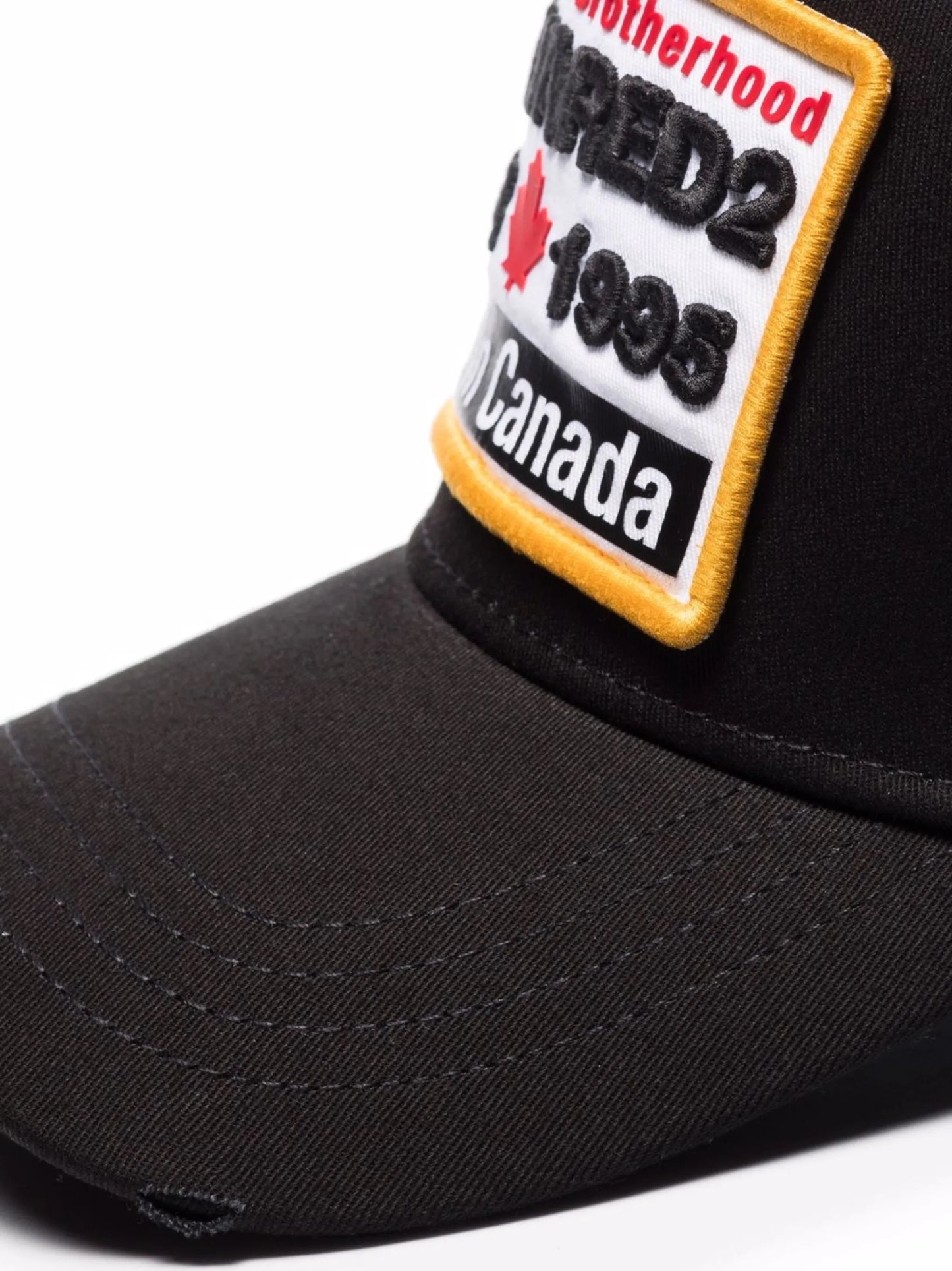 embroidered-logo baseball cap