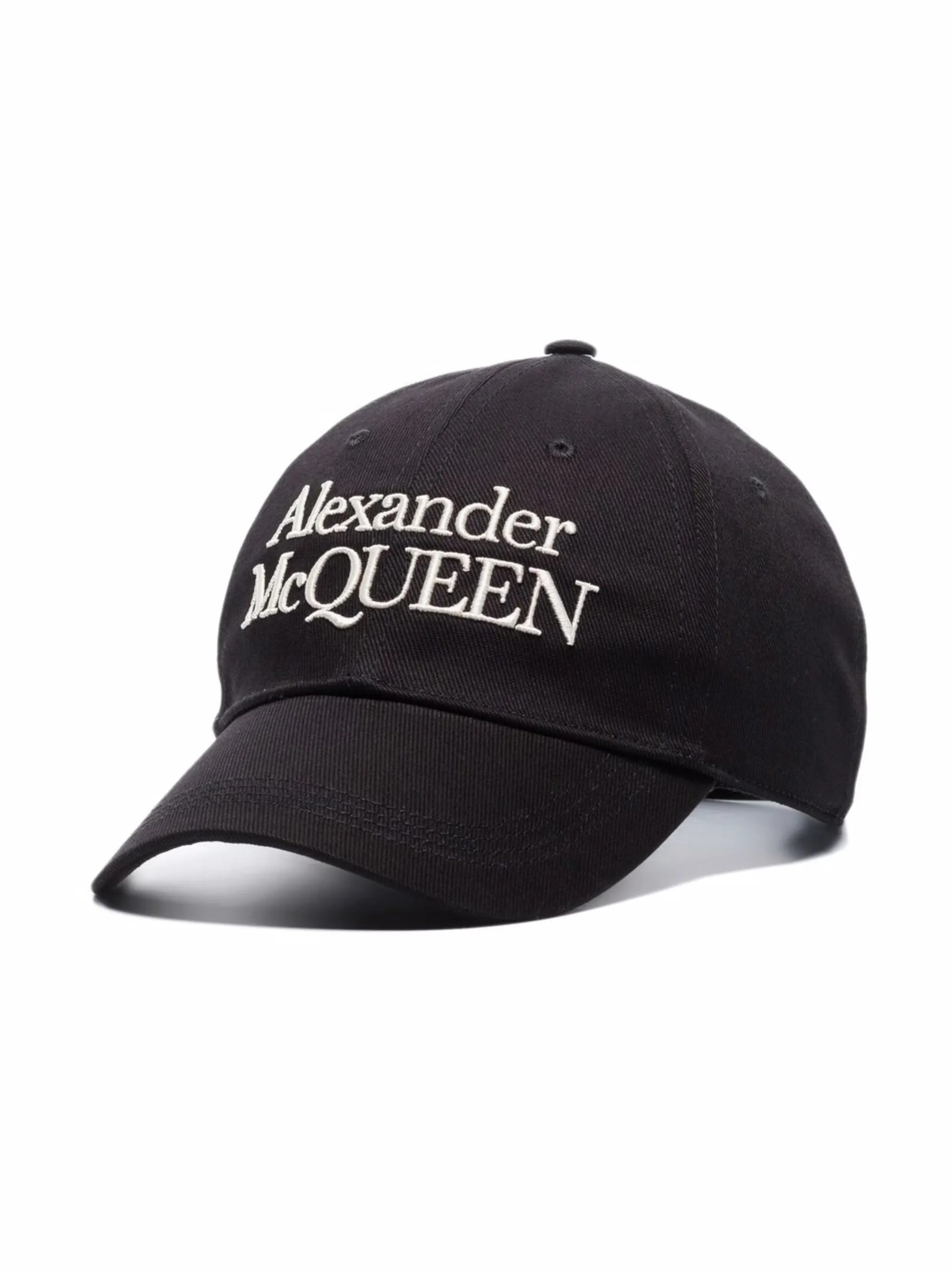 logo-embroidered baseball cap
