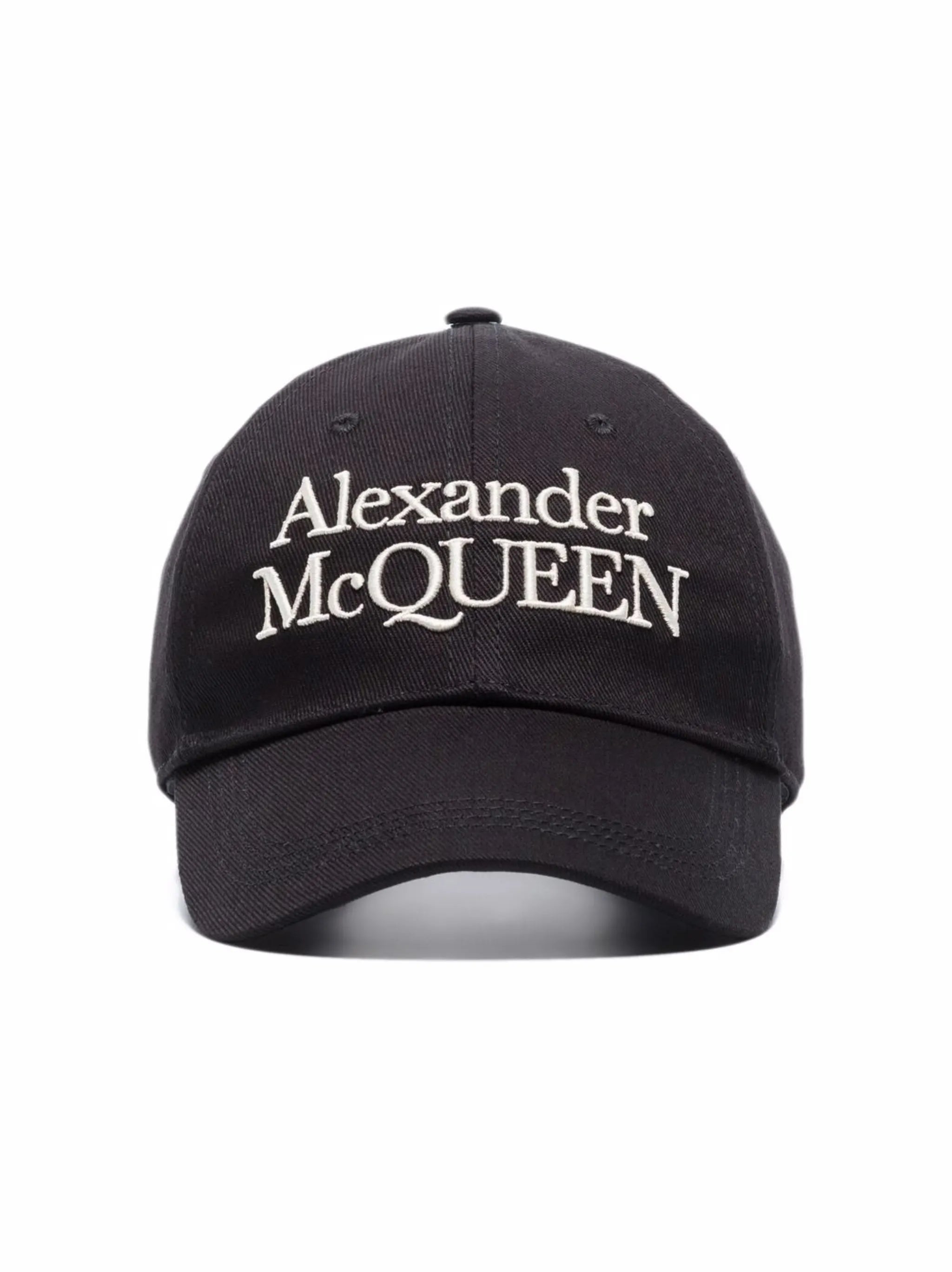 logo-embroidered baseball cap