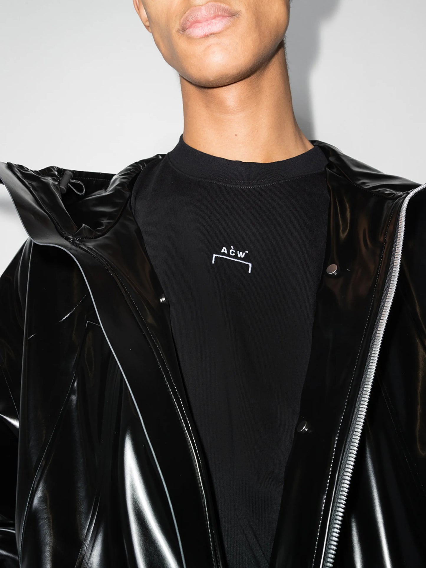 rear graphic-print T-shirt