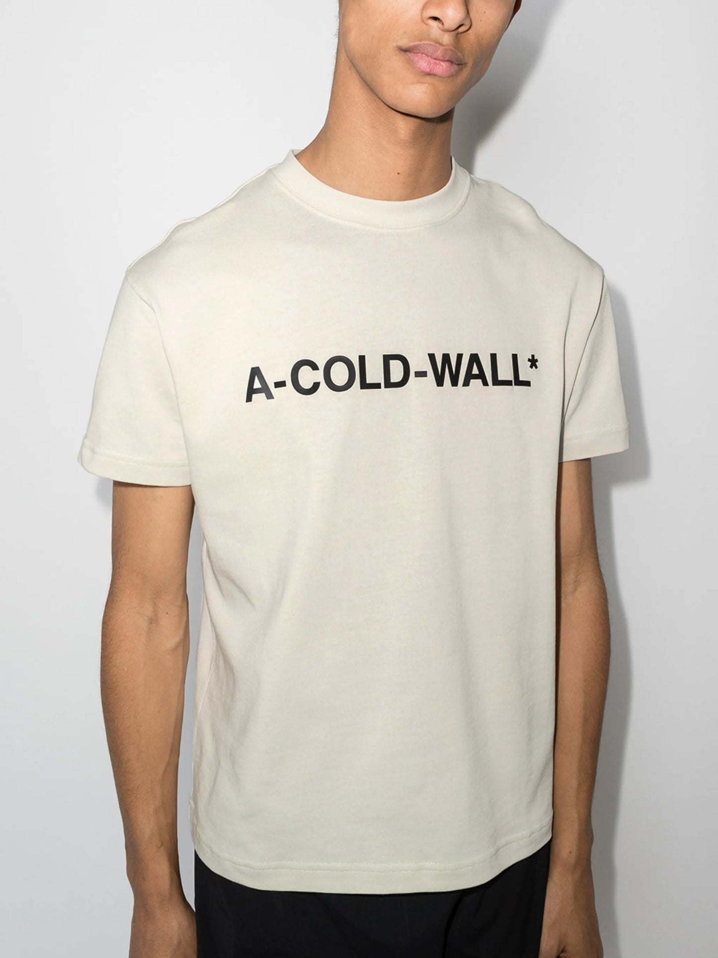 logo-print cotton T-shirt