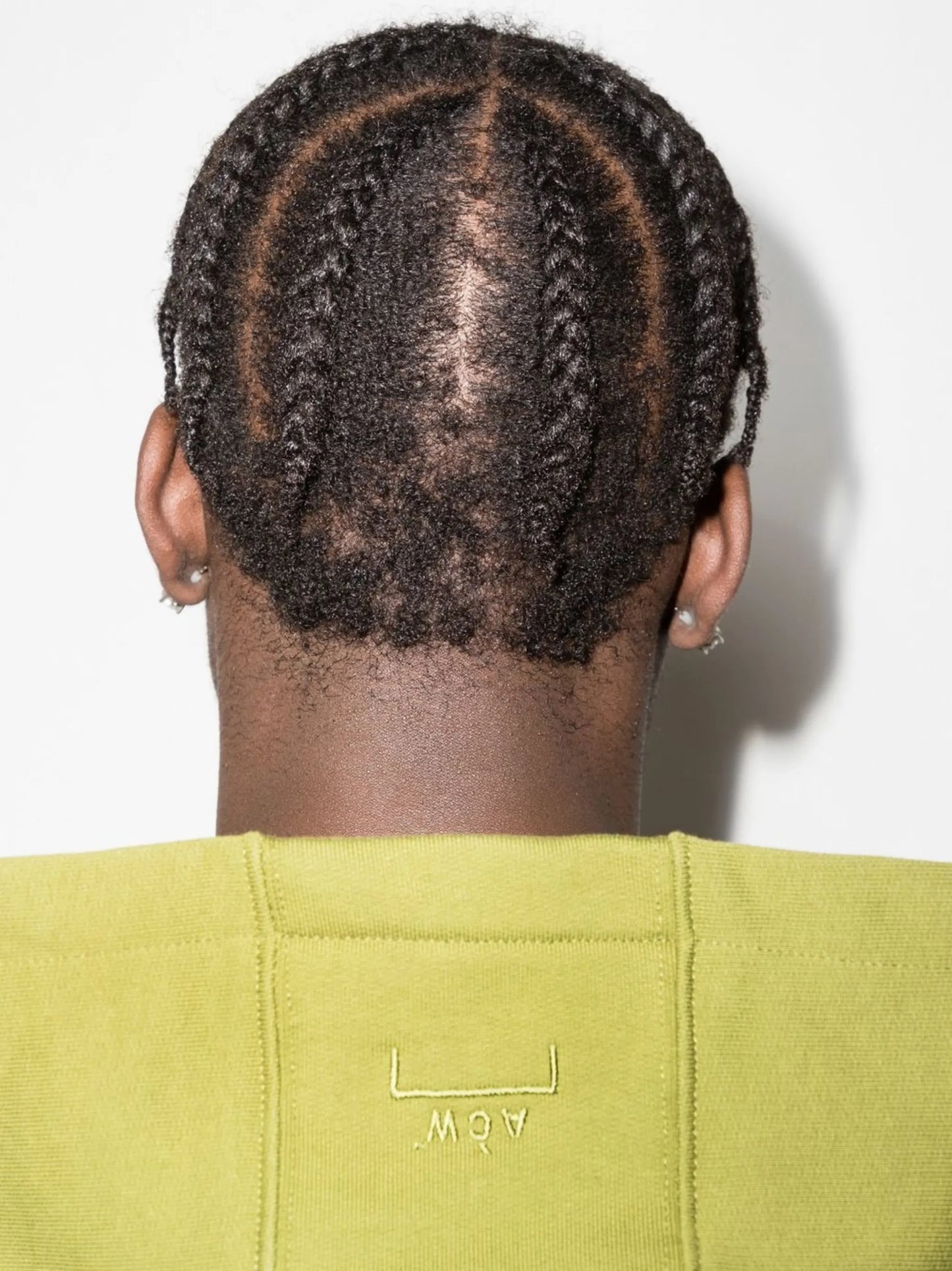 flap-pocket panelled hoodie