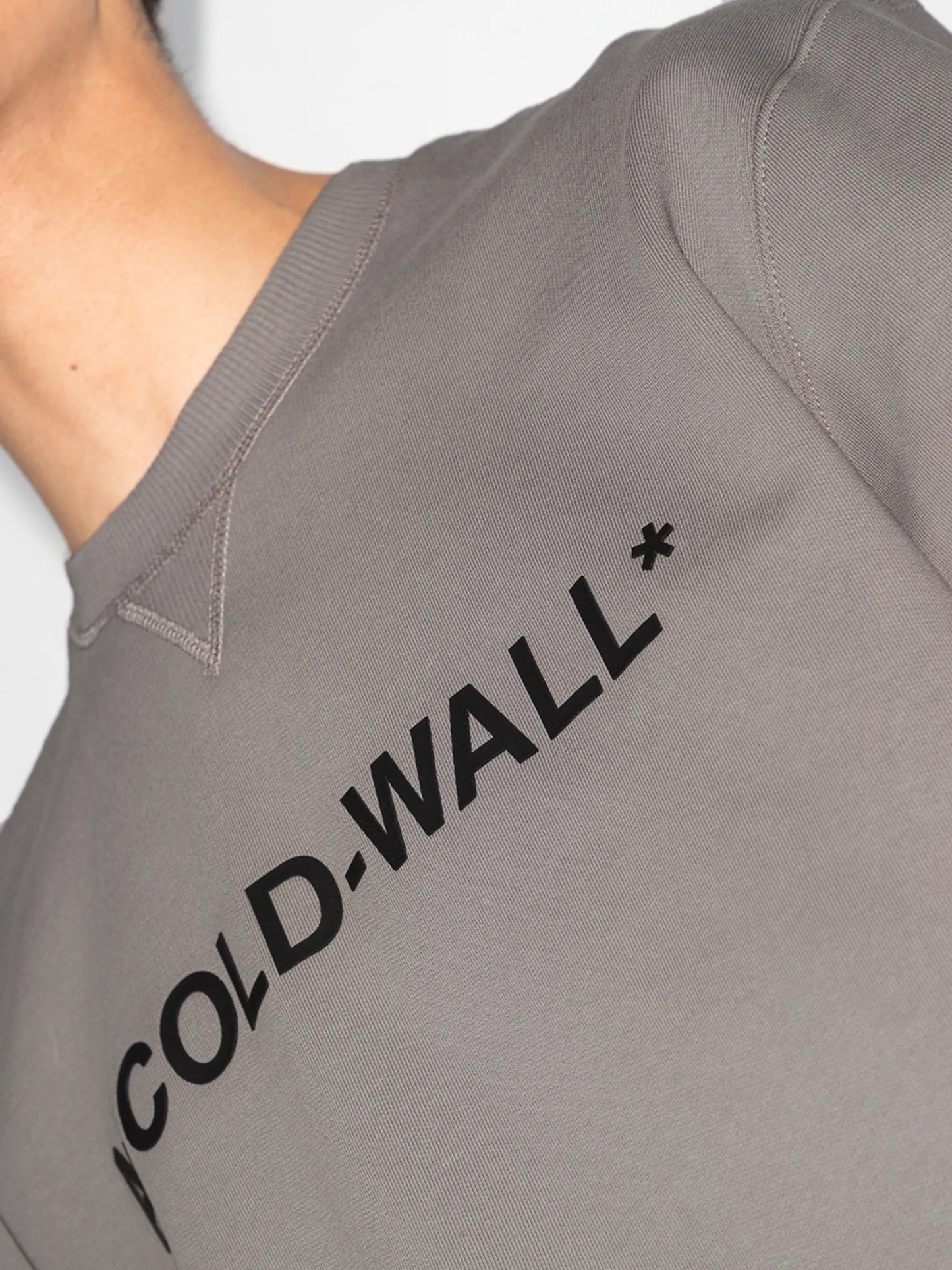 logo-print cotton sweatshirt